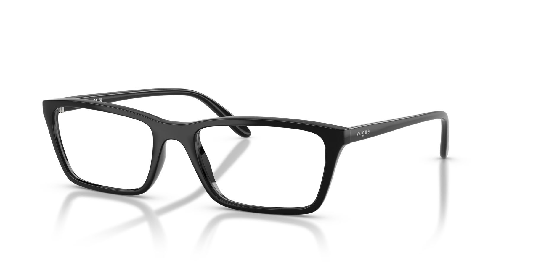 Eyeglasses Vogue VO 5667 (W44) color nero shape square lenses lente demo