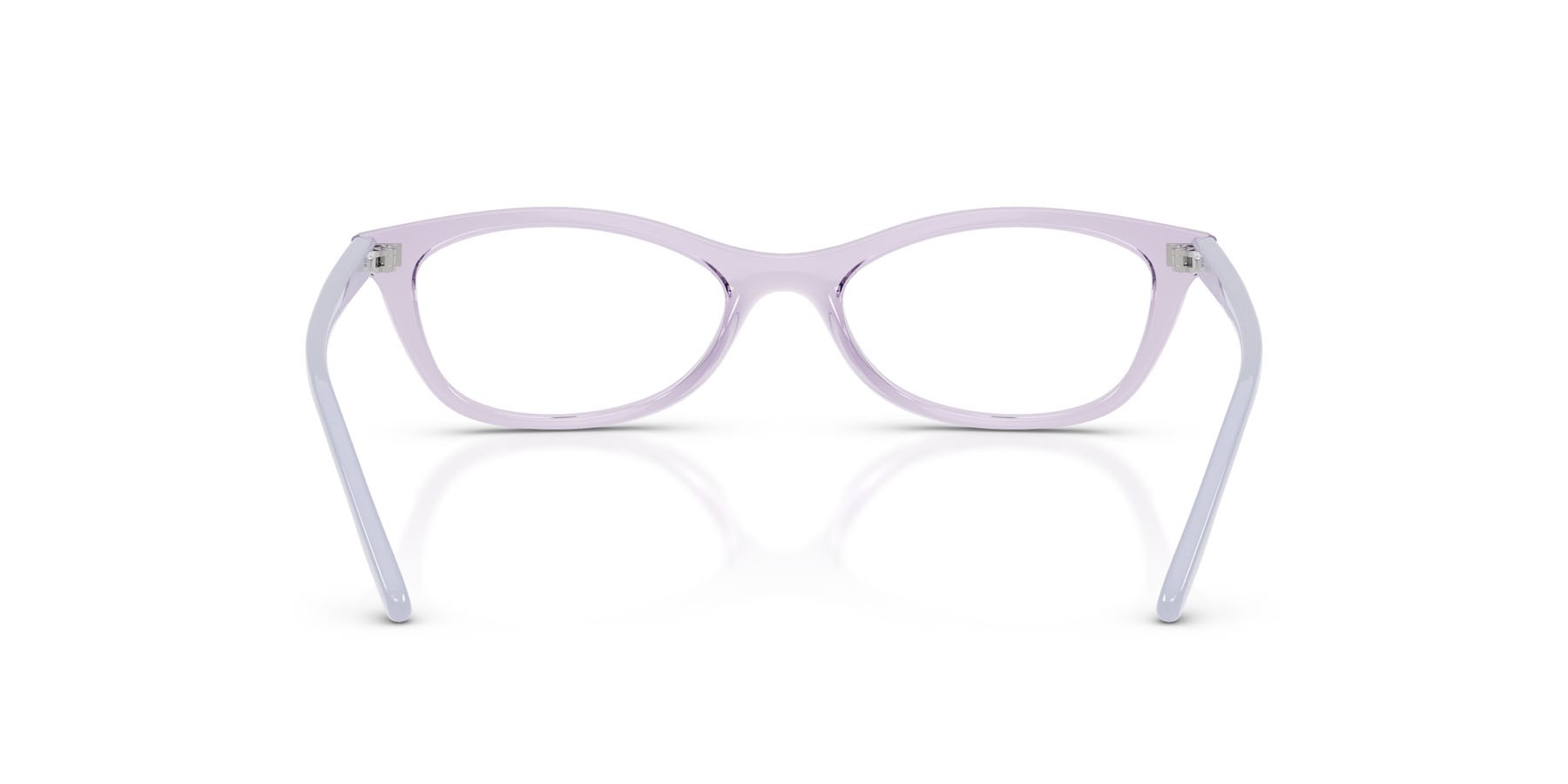 Eyeglasses Vogue VO 5668 (2745) color lilla trasparente shape cat eye lenses lente demo