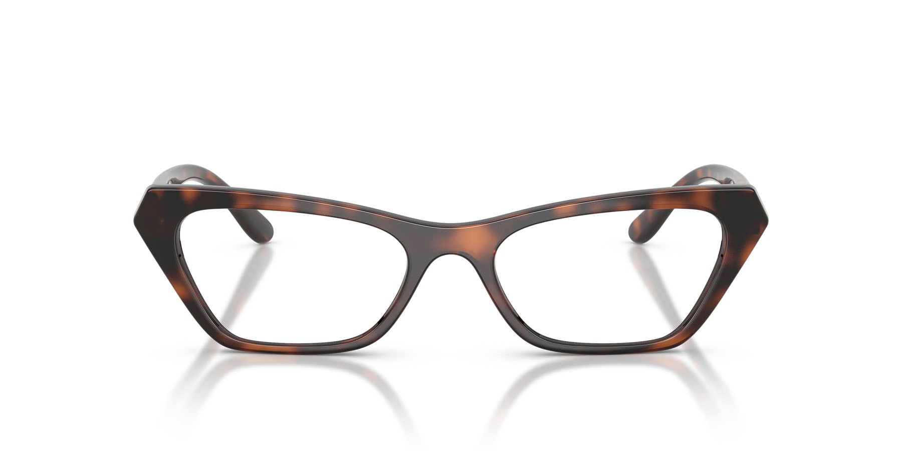 Eyeglasses Vogue VO 5670 (2718) color havana scuro totale shape cat eye lenses lente demo