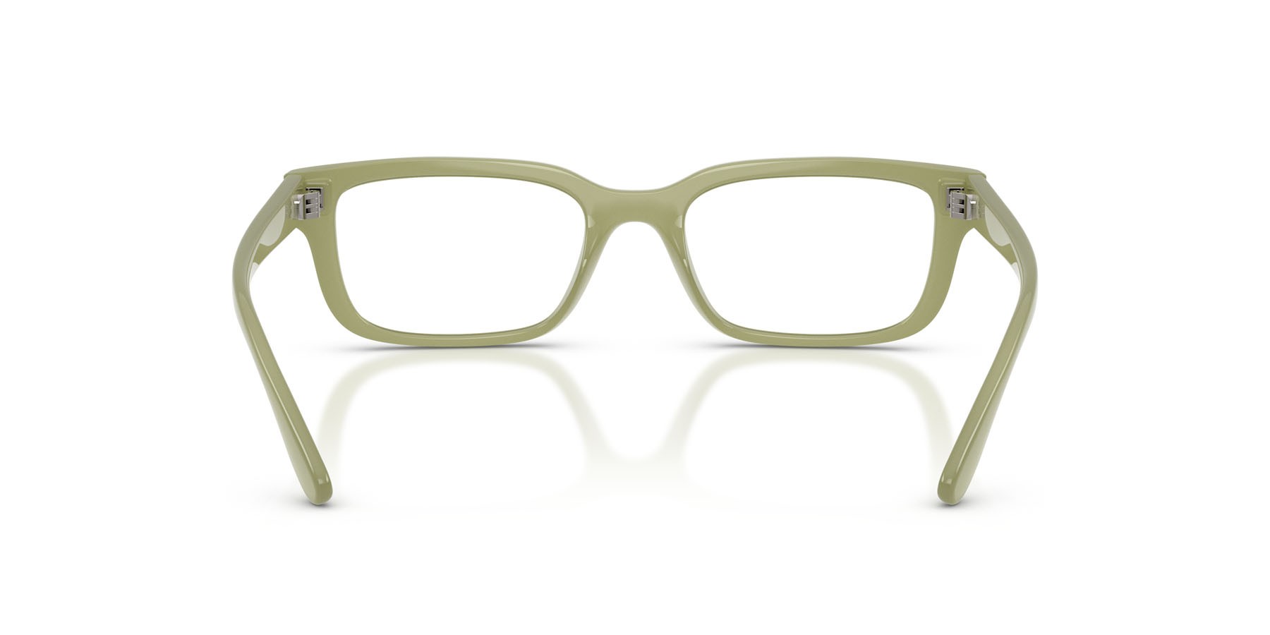 Eyeglasses Vogue VO 5671 (3254) color verde opalino shape rectangle lenses lente demo