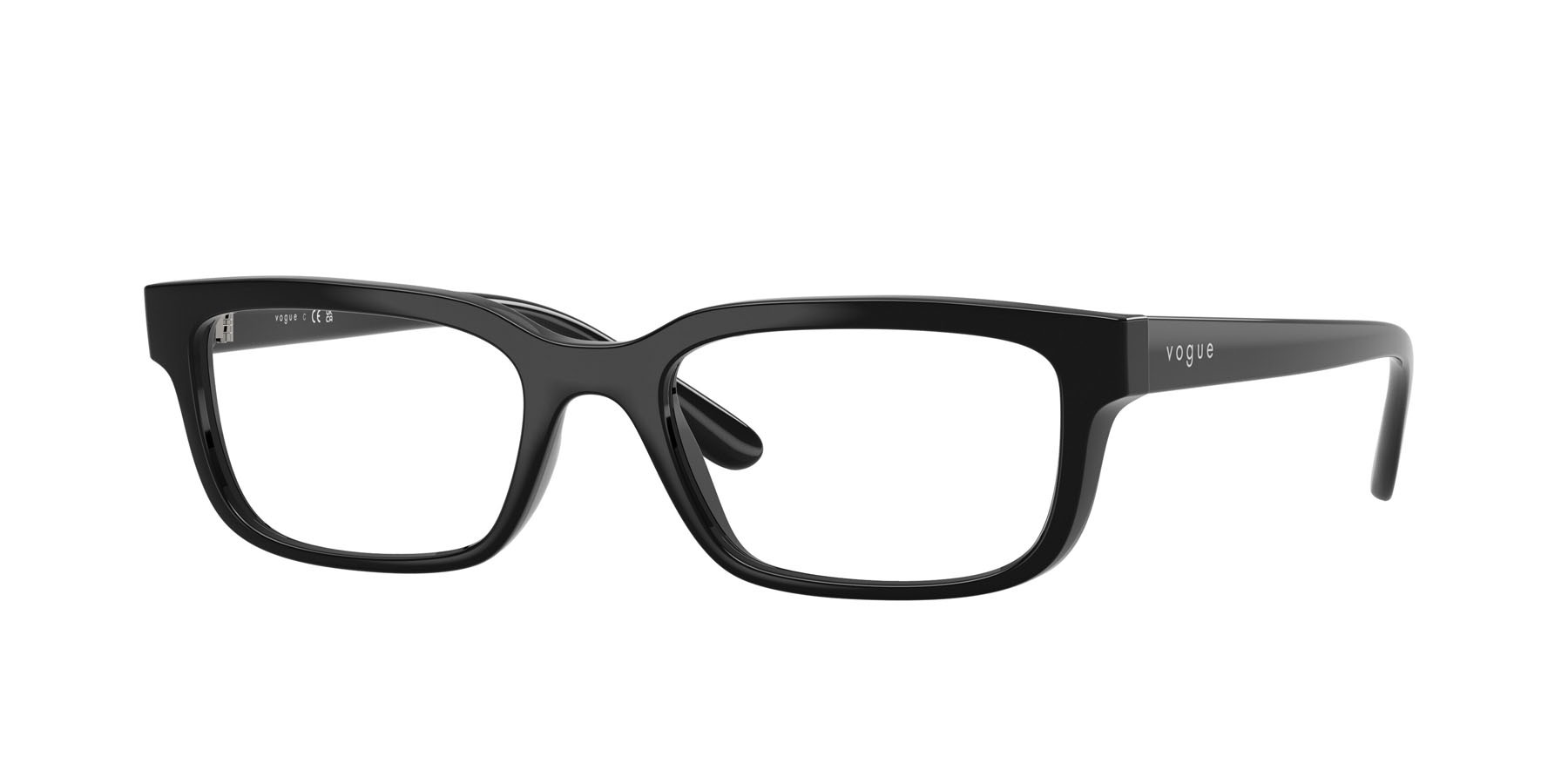 Eyeglasses Vogue VO 5671 (W44) color nero shape rectangle lenses lente demo