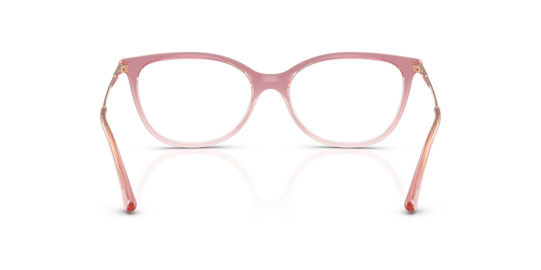 Occhiali da vista Vogue VO 5673 (3258) colore rosa sfumato/rosa trasparente forma ovale lenti lente demo