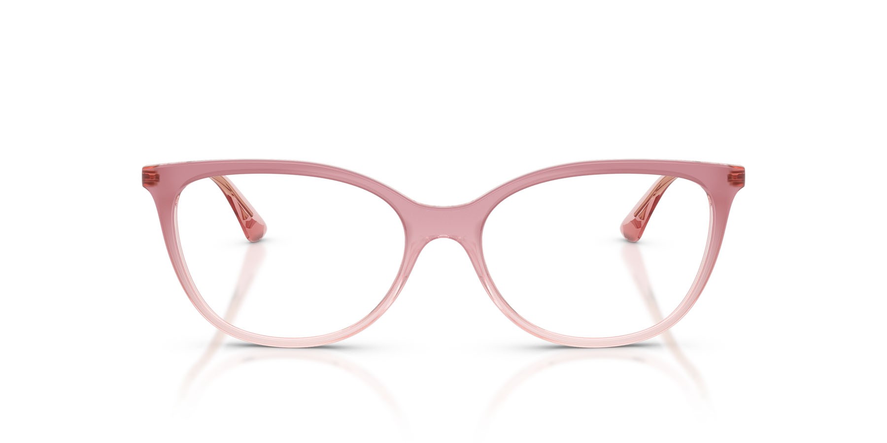 Occhiali da vista Vogue VO 5673 (3258) colore rosa sfumato/rosa trasparente forma ovale lenti lente demo