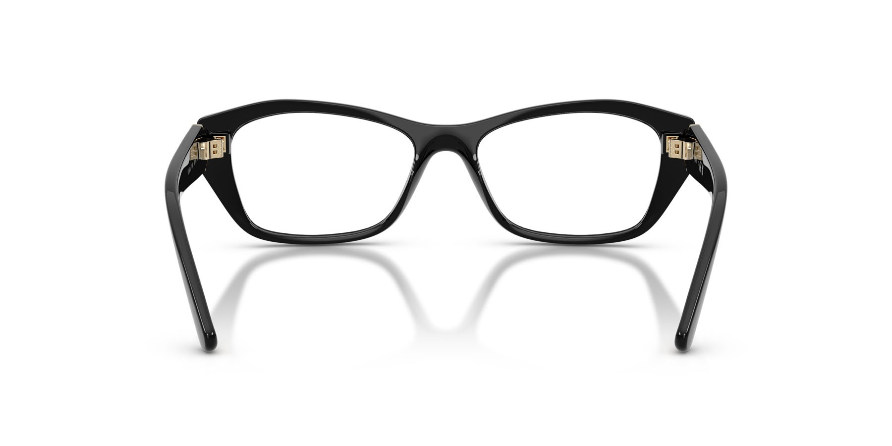 Eyeglasses Vogue VO 5676 (W44) color nero shape irregular lenses lente demo