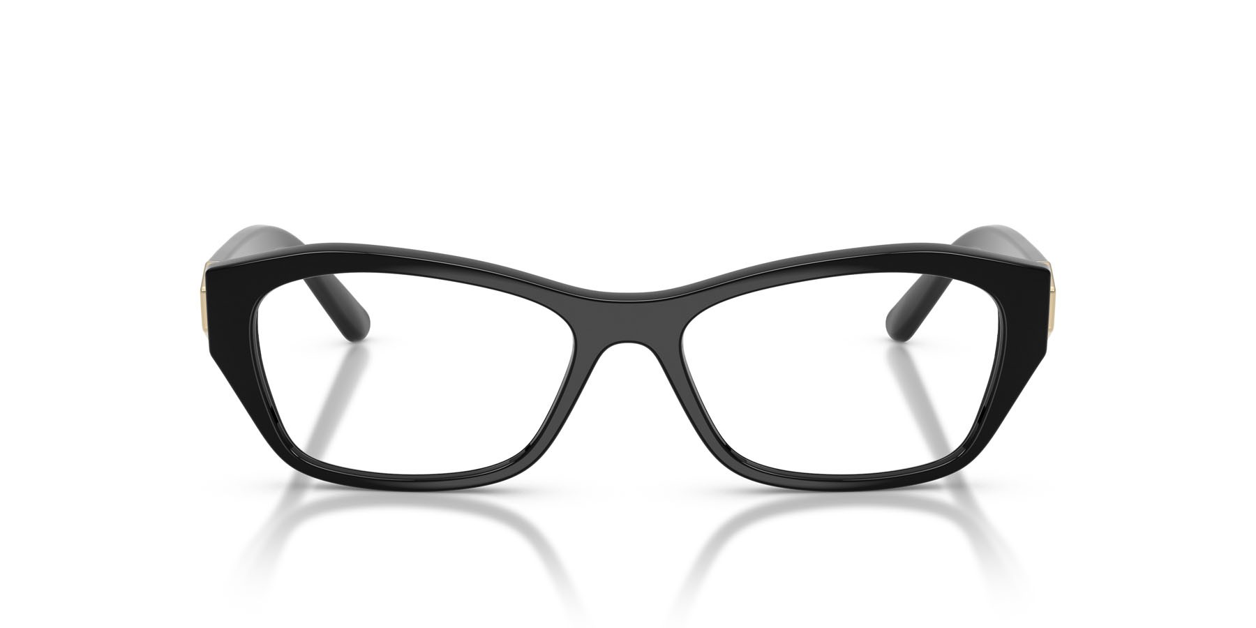 Eyeglasses Vogue VO 5676 (W44) color nero shape irregular lenses lente demo