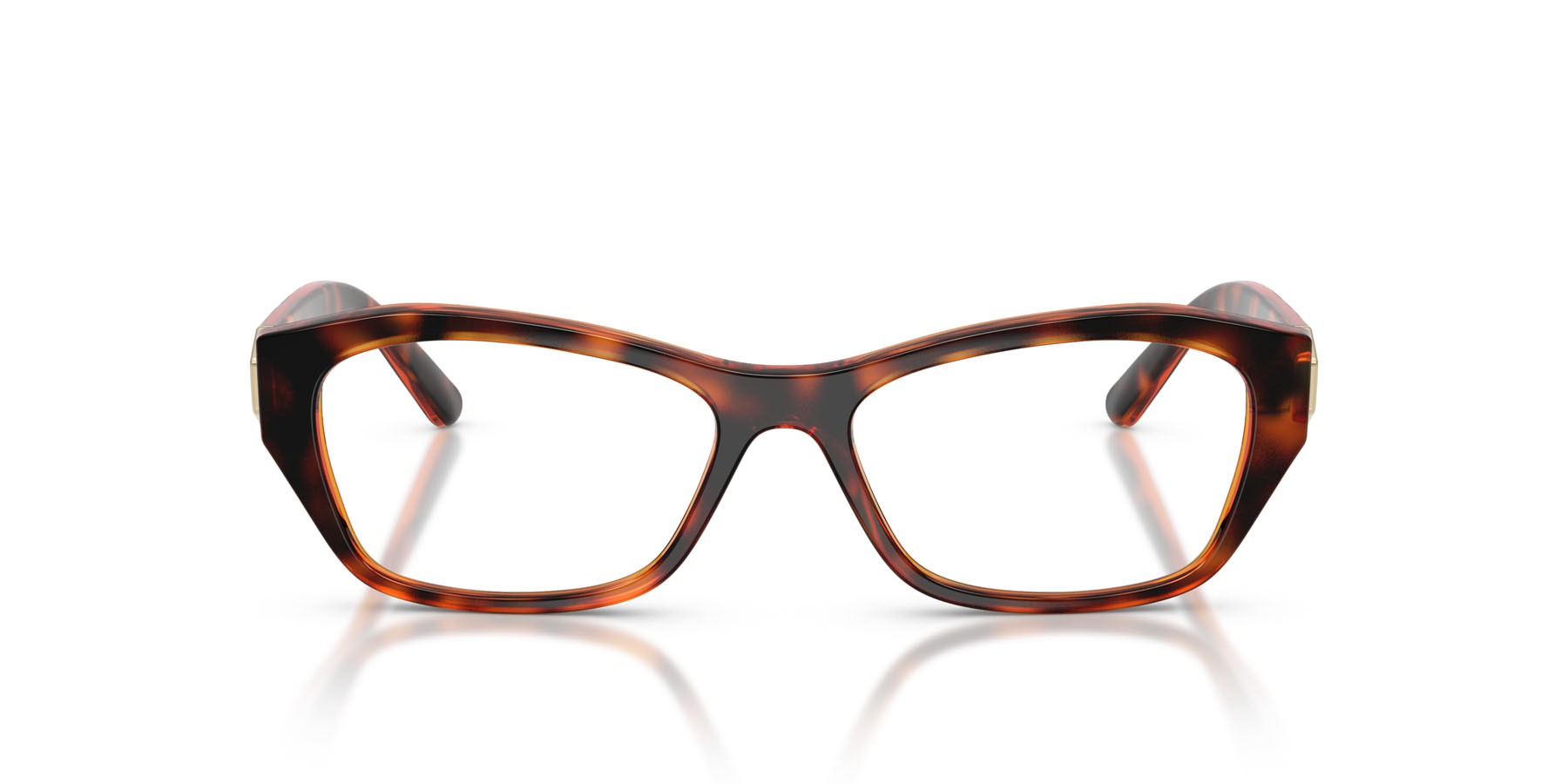Eyeglasses Vogue VO 5676 (W656) color havana scuro shape irregular lenses lente demo