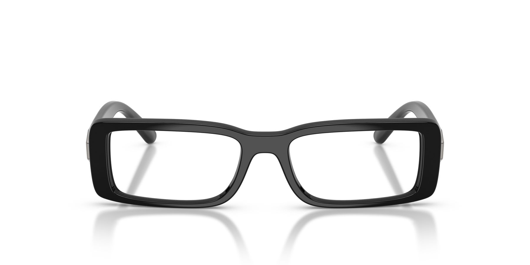 Eyeglasses Vogue VO 5677 (W44) color nero shape rectangle lenses lente demo