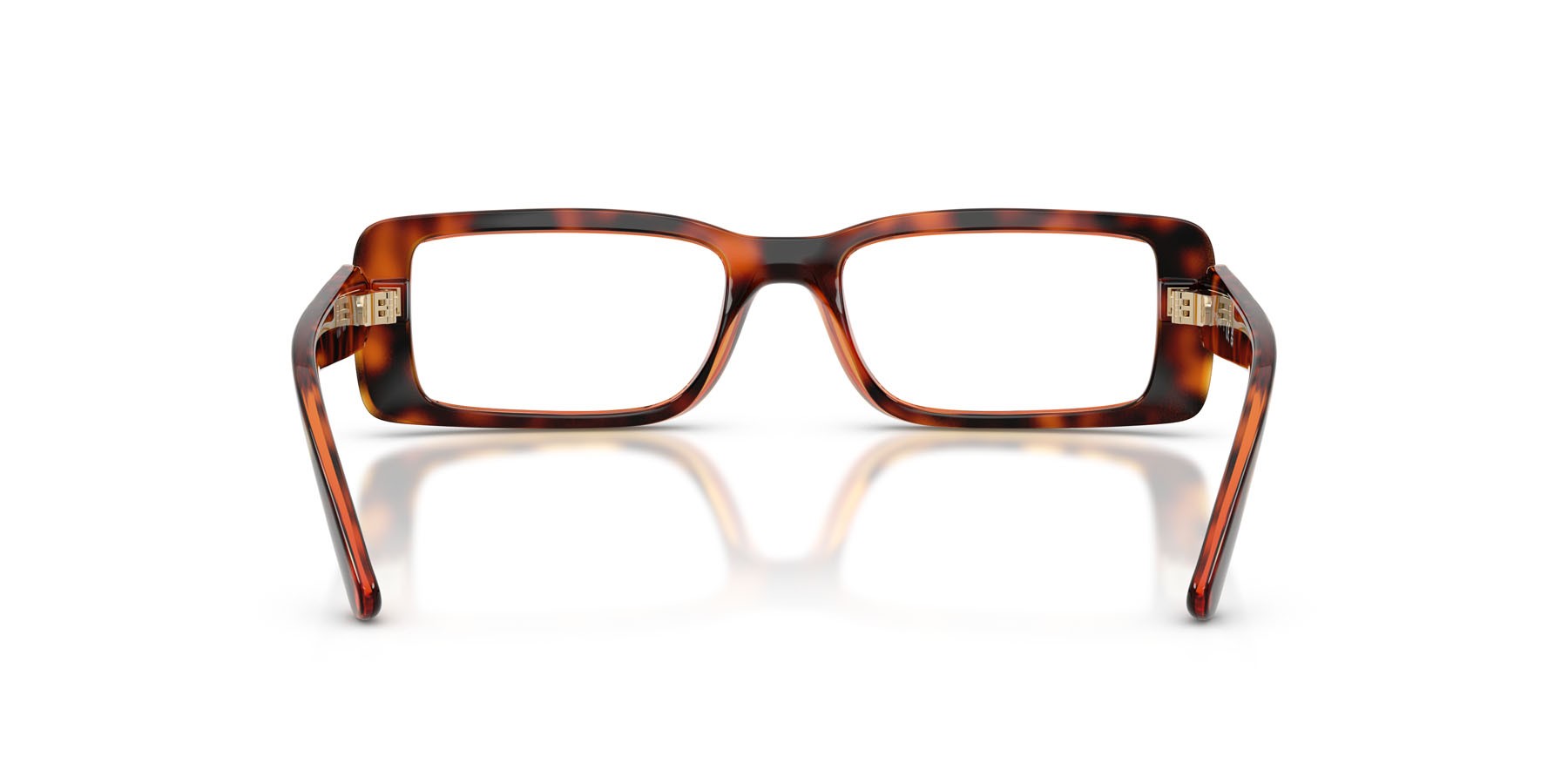 Eyeglasses Vogue VO 5677 (W656) color havana scuro shape rectangle lenses lente demo