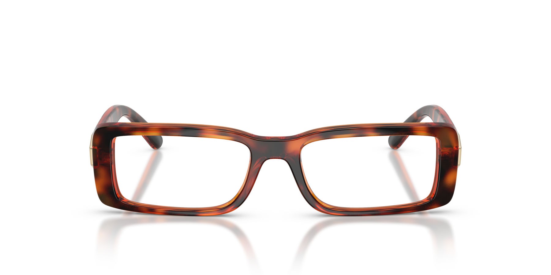 Eyeglasses Vogue VO 5677 (W656) color havana scuro shape rectangle lenses lente demo