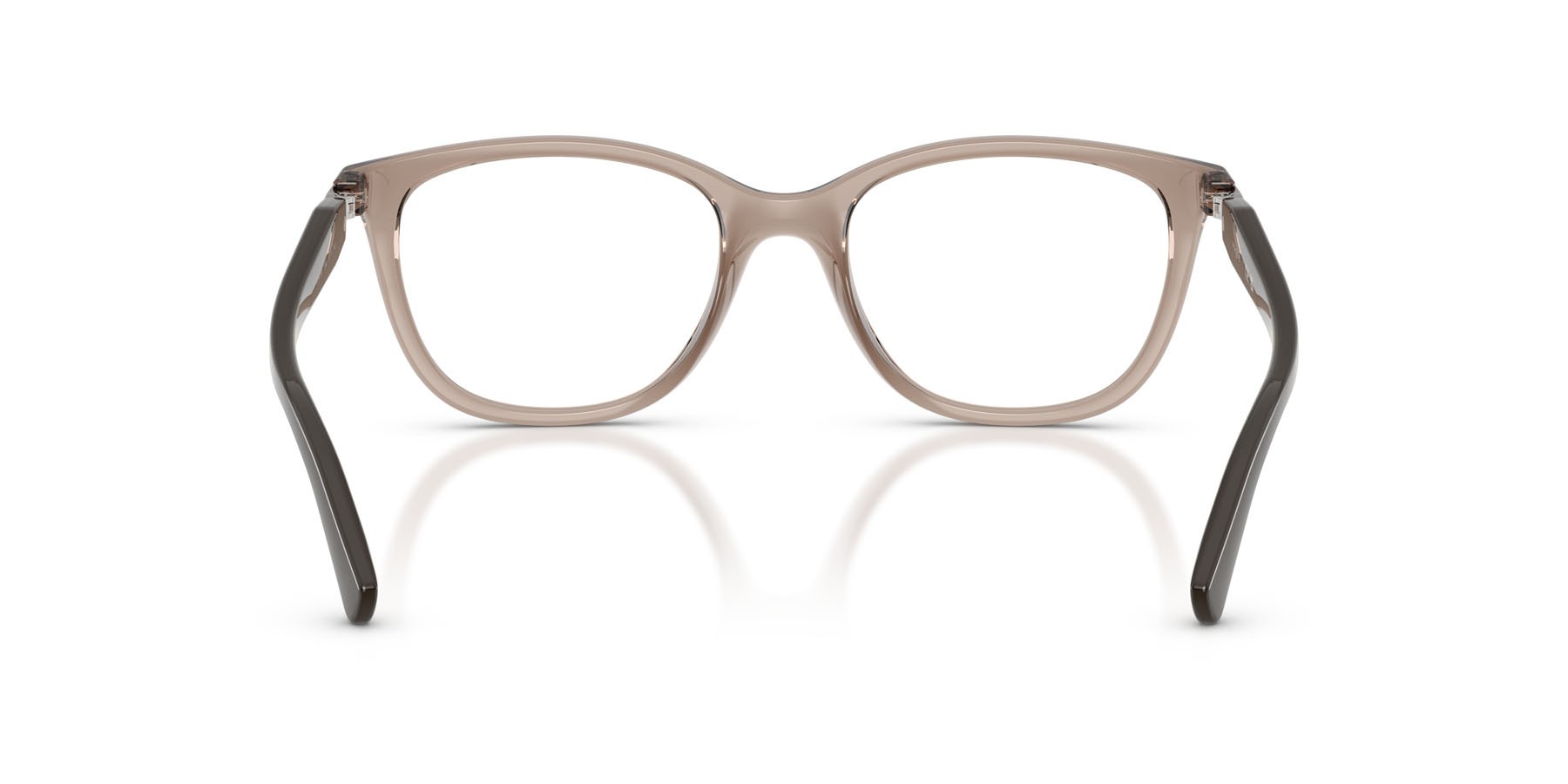 Eyeglasses Vogue VO 5679B (2940) color marrone trasparente shape pantos lenses lente demo