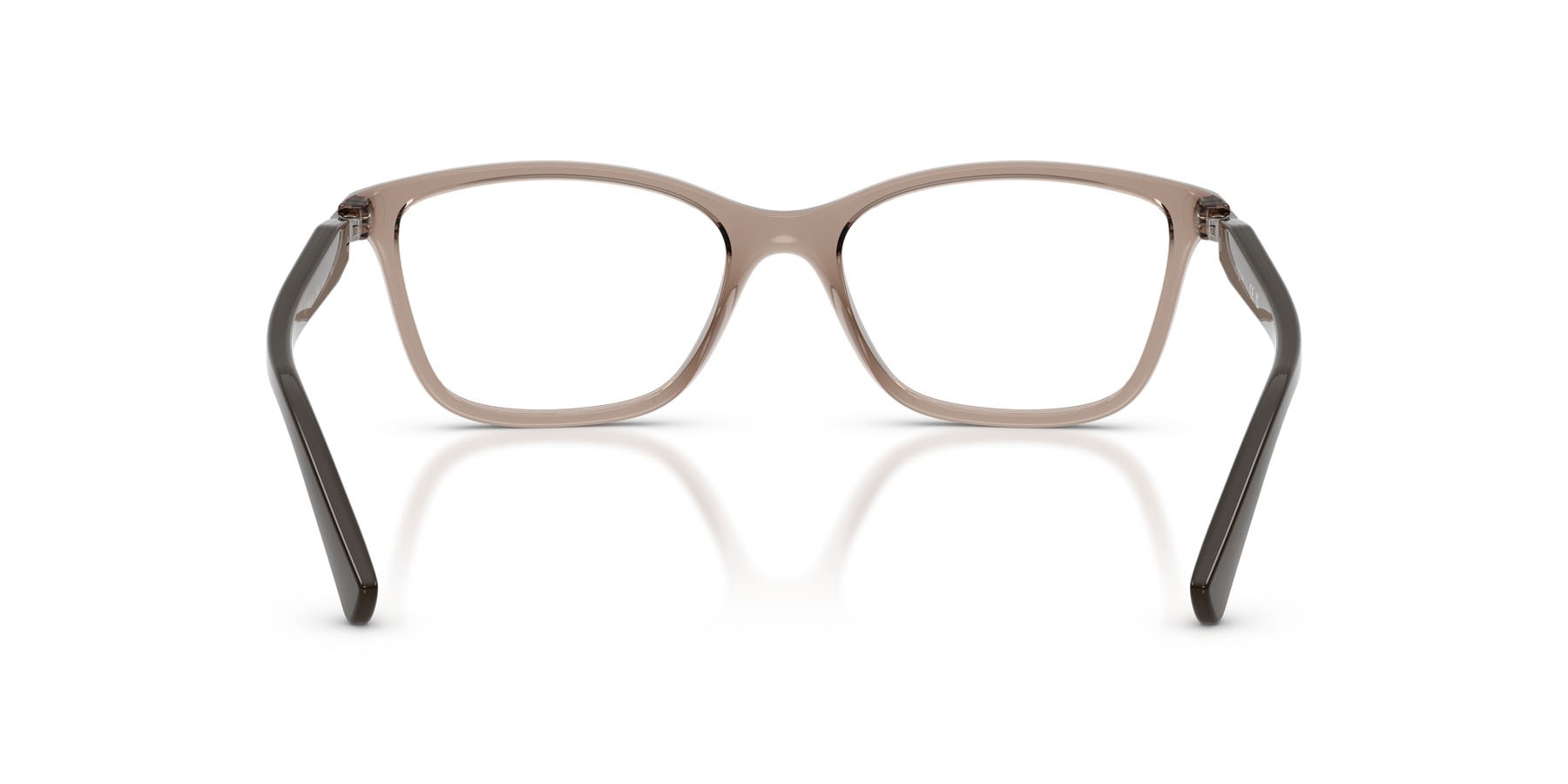 Eyeglasses Vogue VO 5680B (2940) color marrone trasparente shape square lenses lente demo