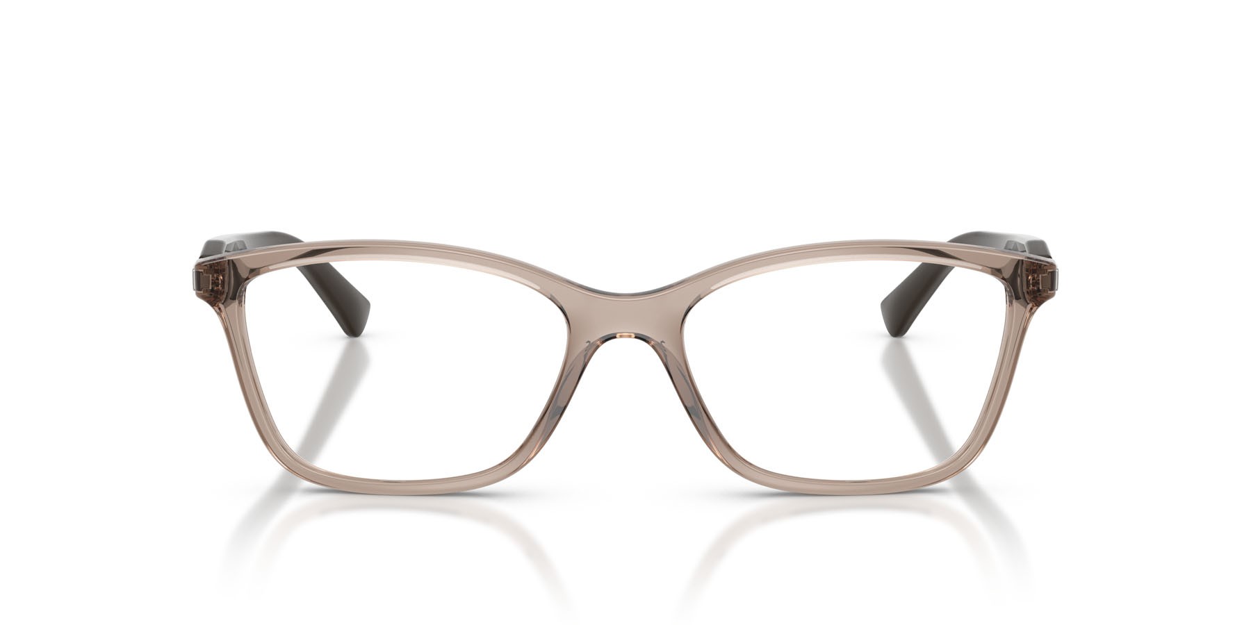 Eyeglasses Vogue VO 5680B (2940) color marrone trasparente shape square lenses lente demo