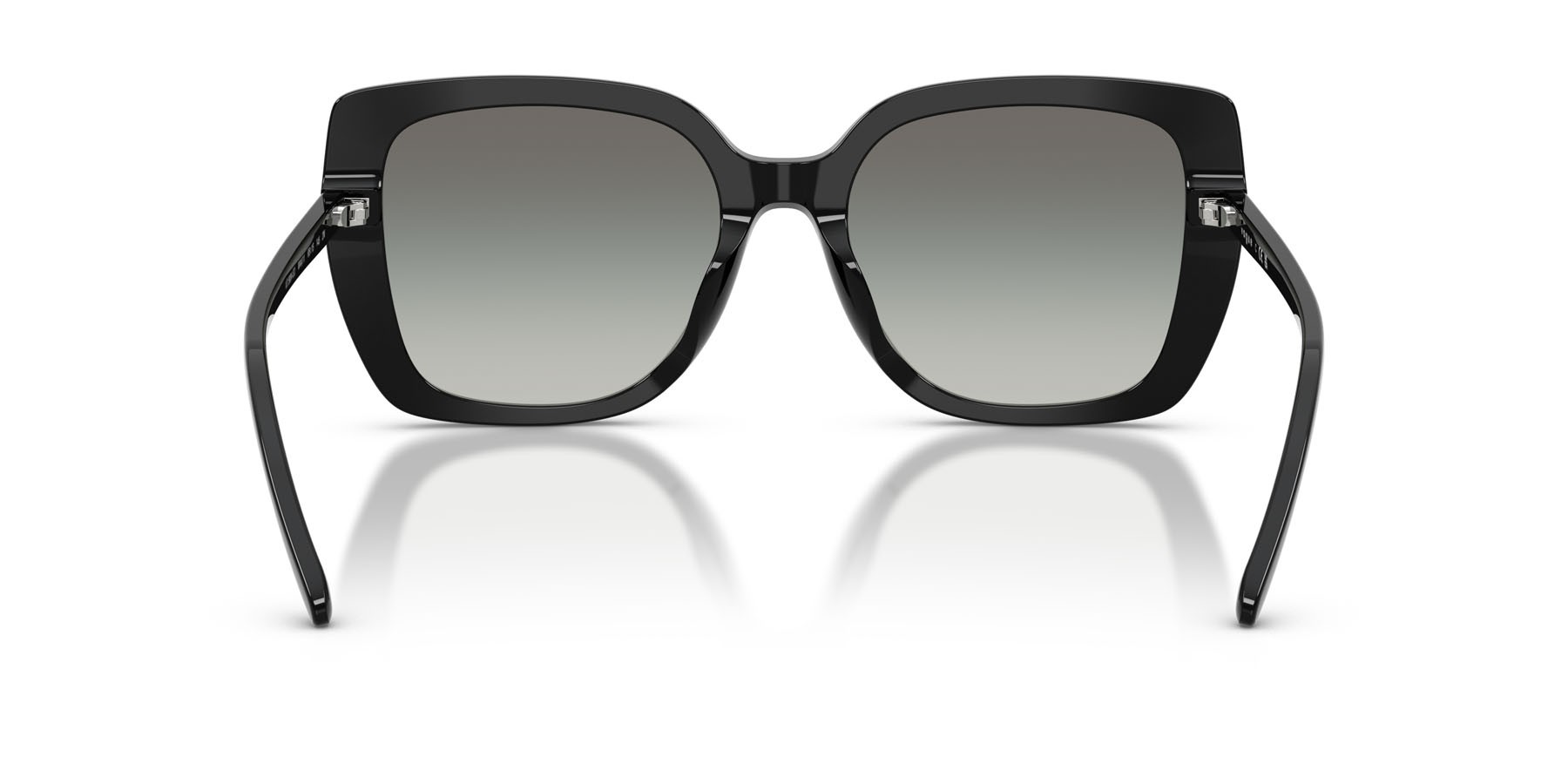 Sunglasses Vogue VO 5684SD (W44/11) color nero shape square lenses grigio scuro sfumato