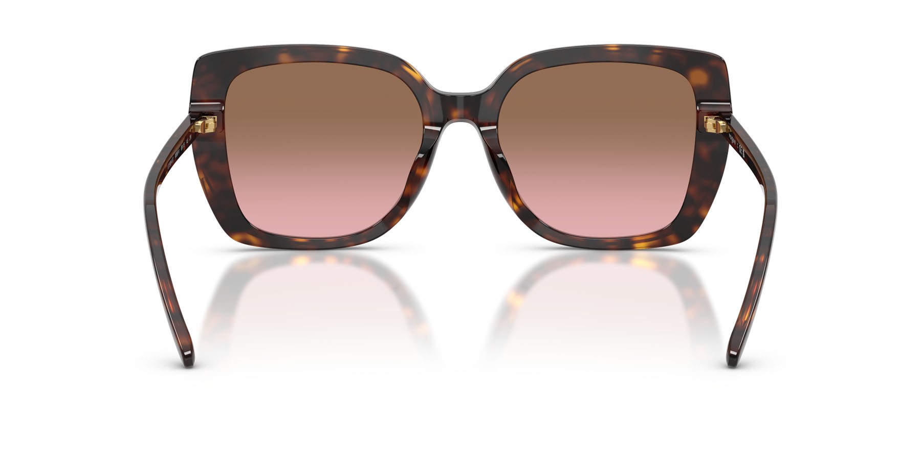 Occhiali da sole Vogue VO 5684SD (W65614) colore havana scuro forma quadrato lenti rosa sfumato marrone