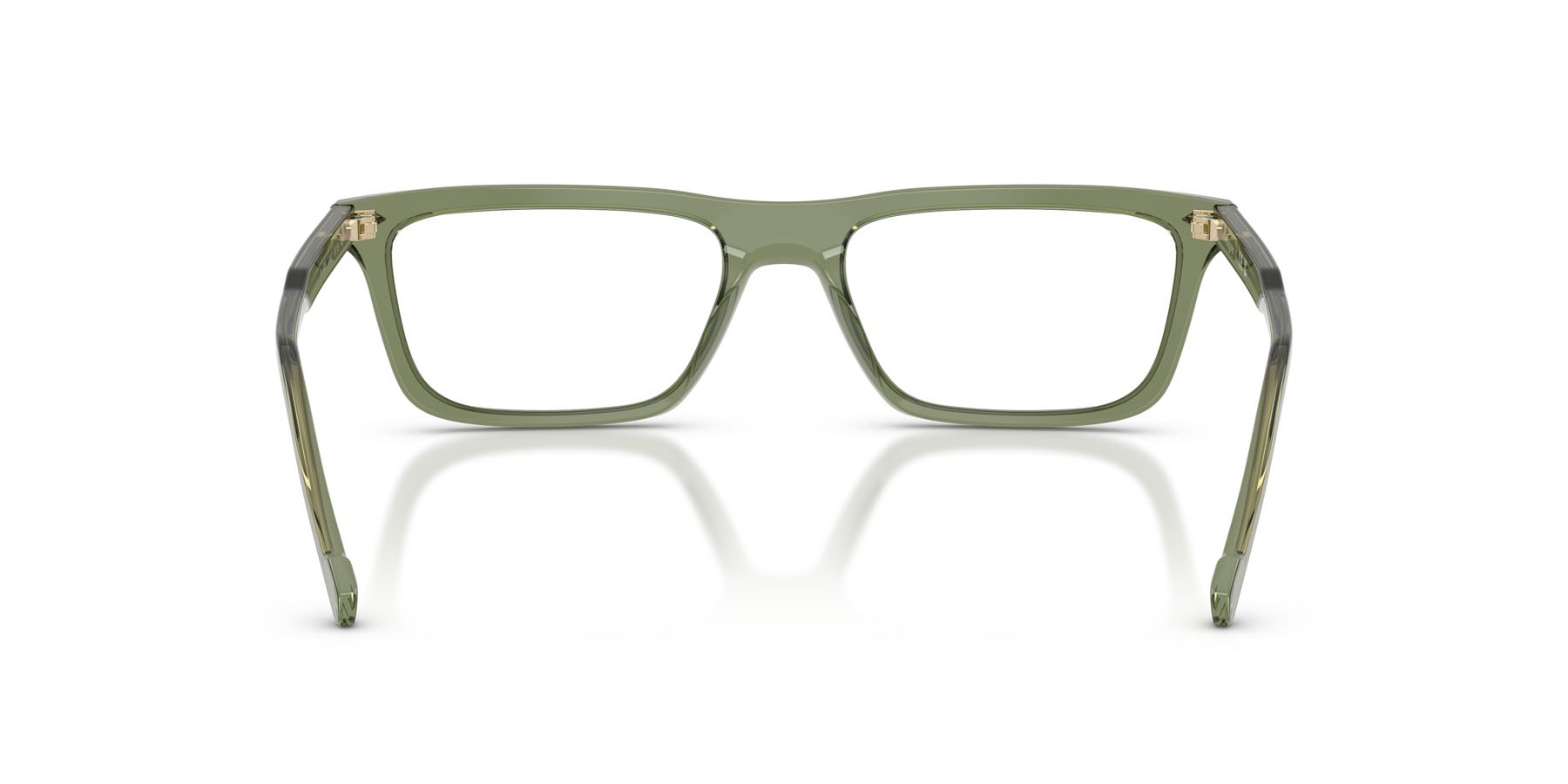 Eyeglasses Vogue VO 5686 (3187) color verde trasparente shape square lenses lente demo