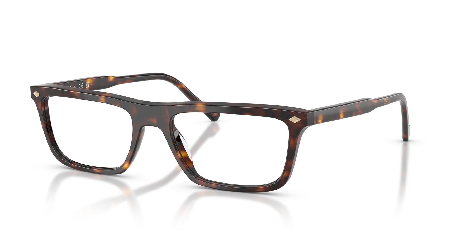 Eyeglasses Vogue VO 5686 (W656) color havana scuro shape square lenses lente demo