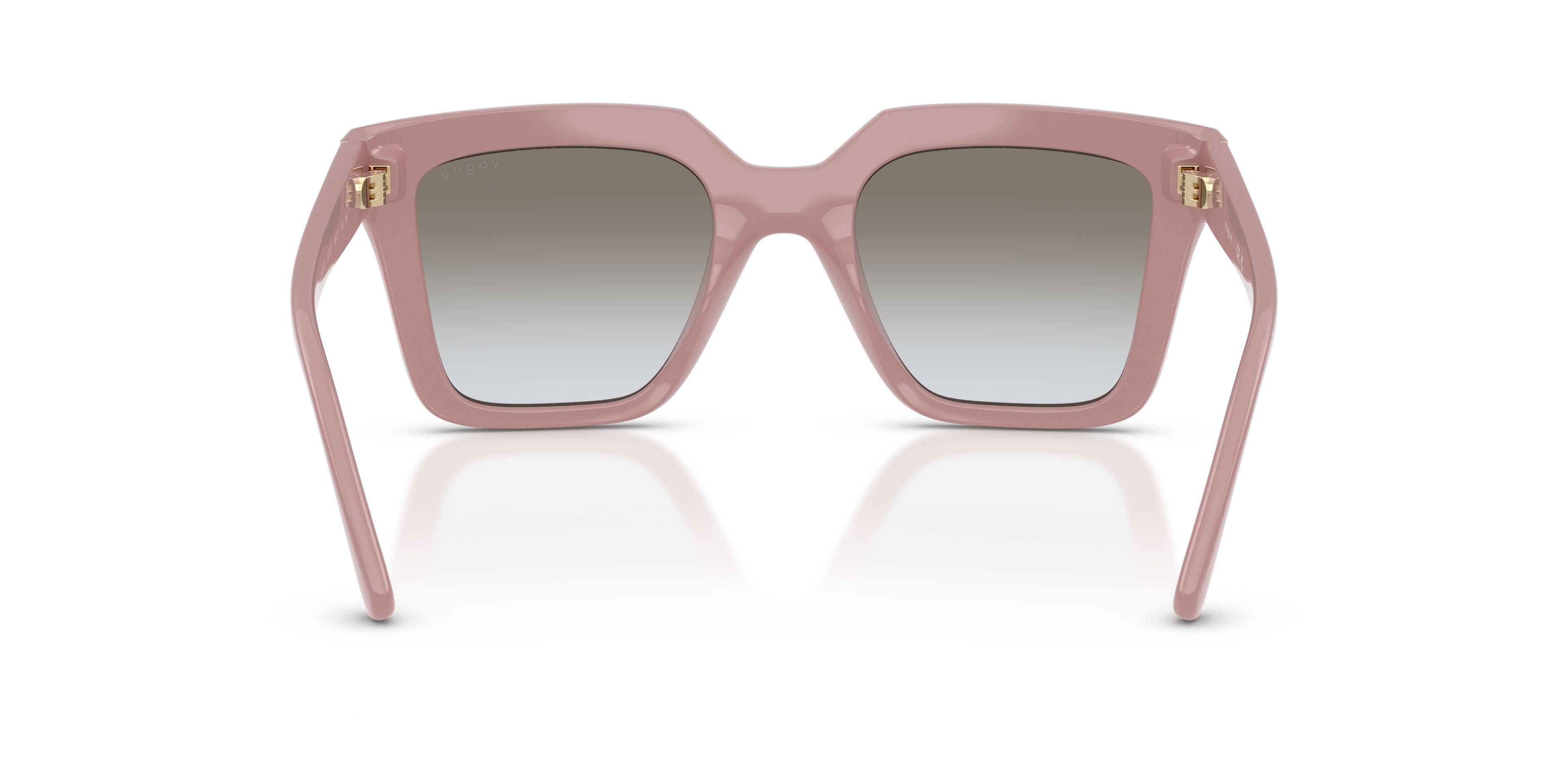 Occhiali da sole Vogue VO 5690S (307411) colore full antique pink forma quadrato lenti marrone/grigio