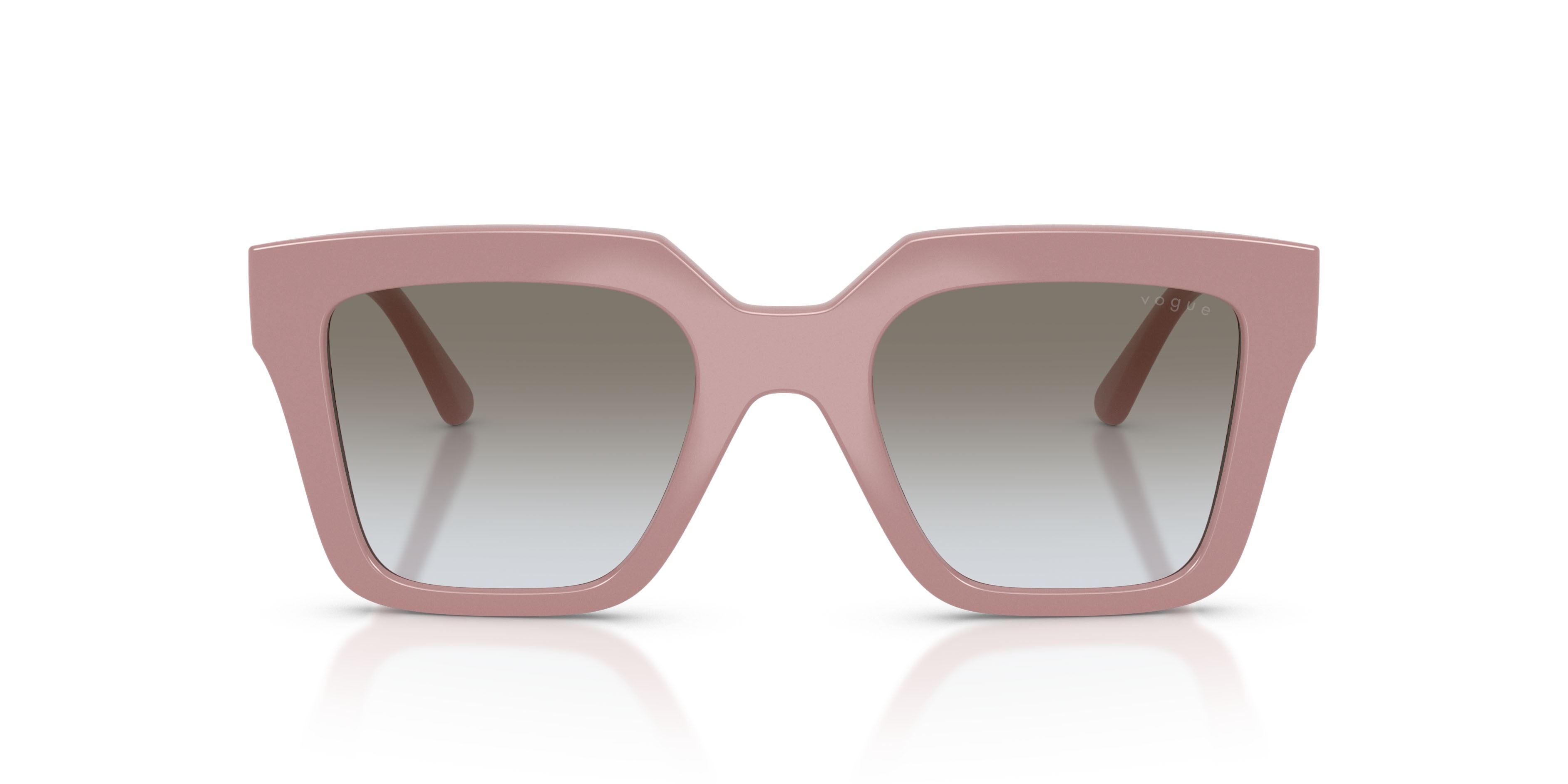Occhiali da sole Vogue VO 5690S (307411) colore full antique pink forma quadrato lenti marrone/grigio