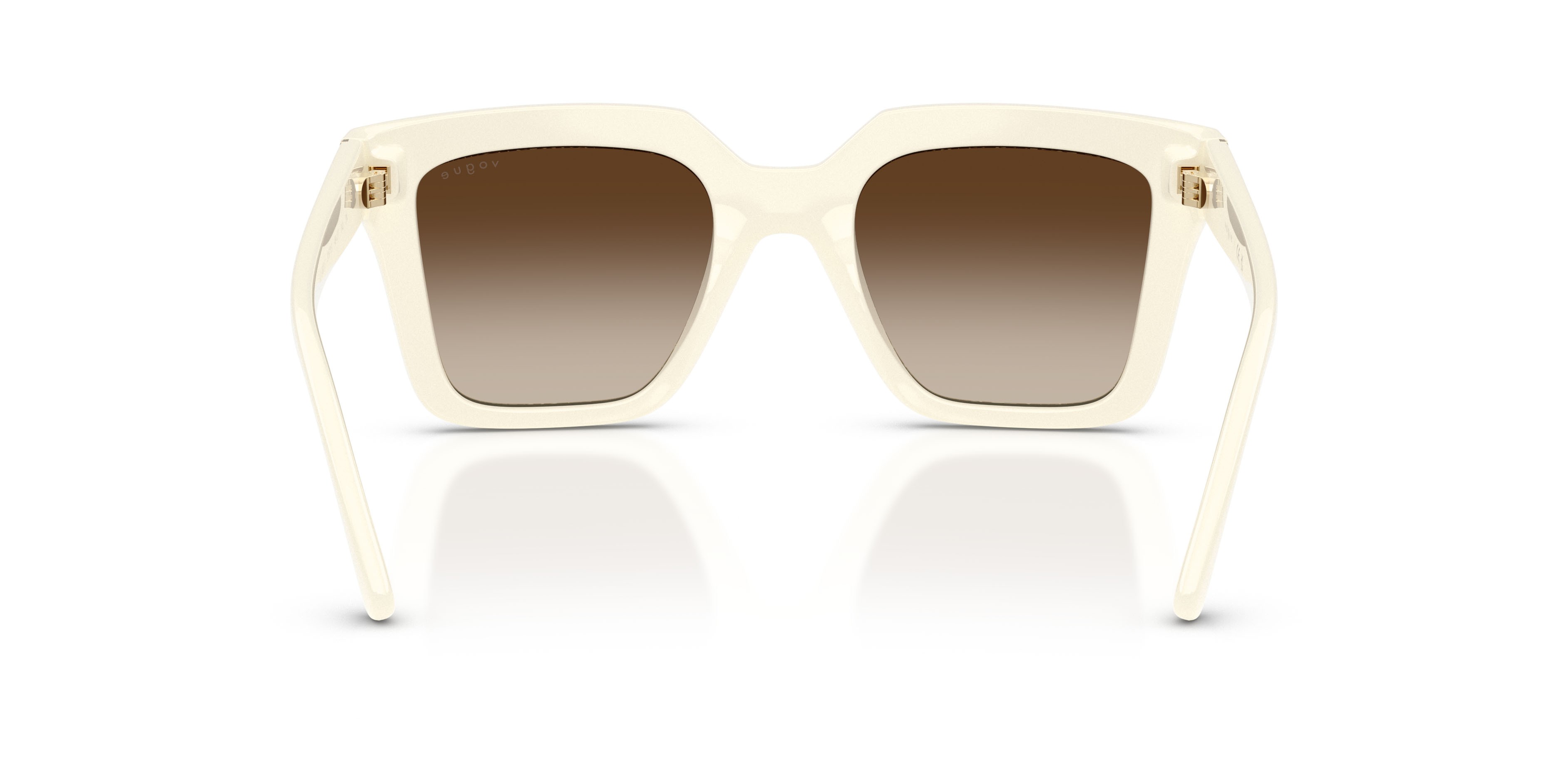 Sunglasses Vogue VO 5690S (316713) color full ivory shape square lenses marrone sfumato