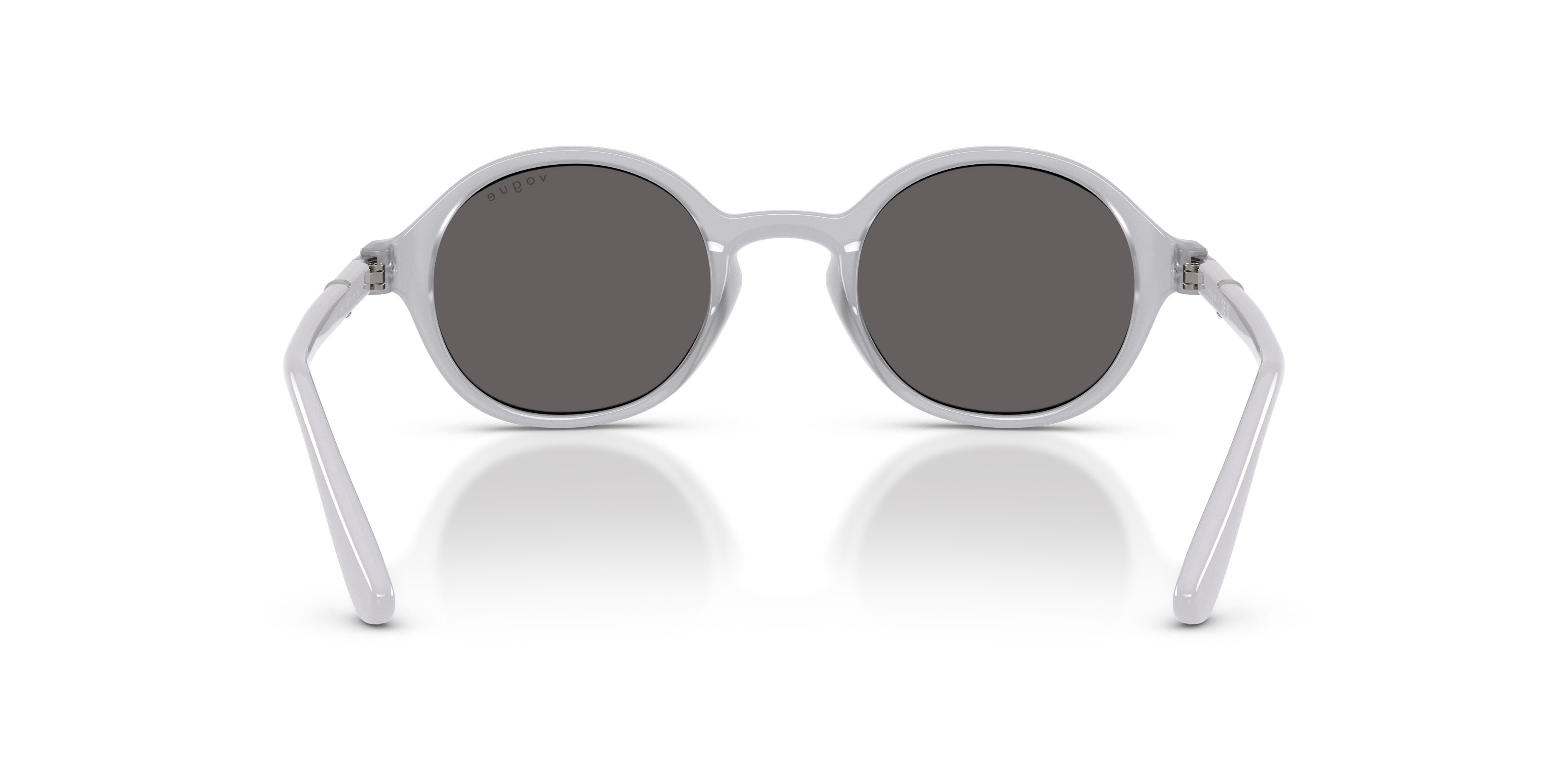 Occhiali da sole Vogue VO 5692S (309887) colore grigio opale forma rotondo lenti nero/grigio fumo