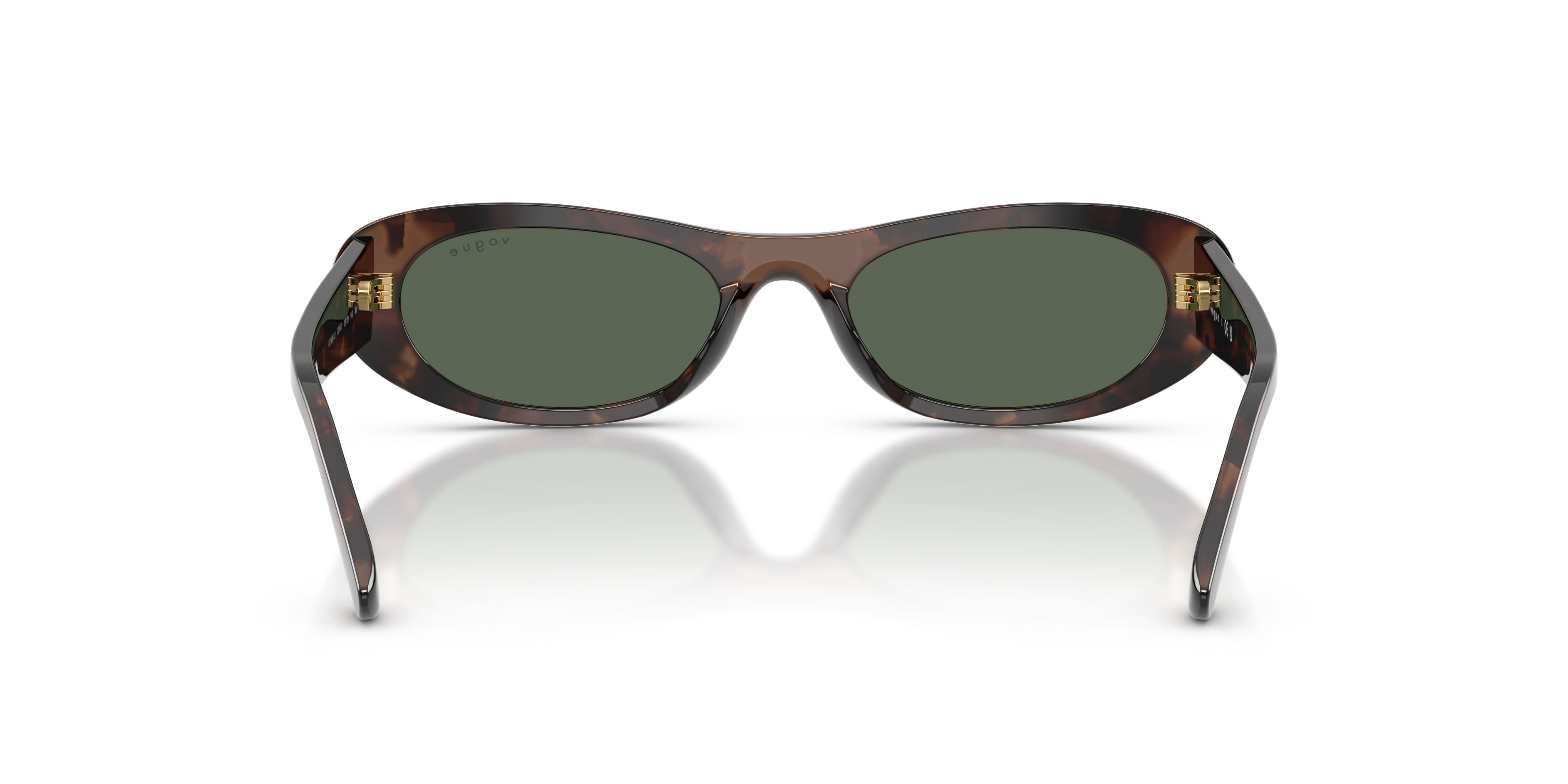 Sunglasses Vogue VO 5695SU (327971) color milky brown havana shape oval lenses verde scuro