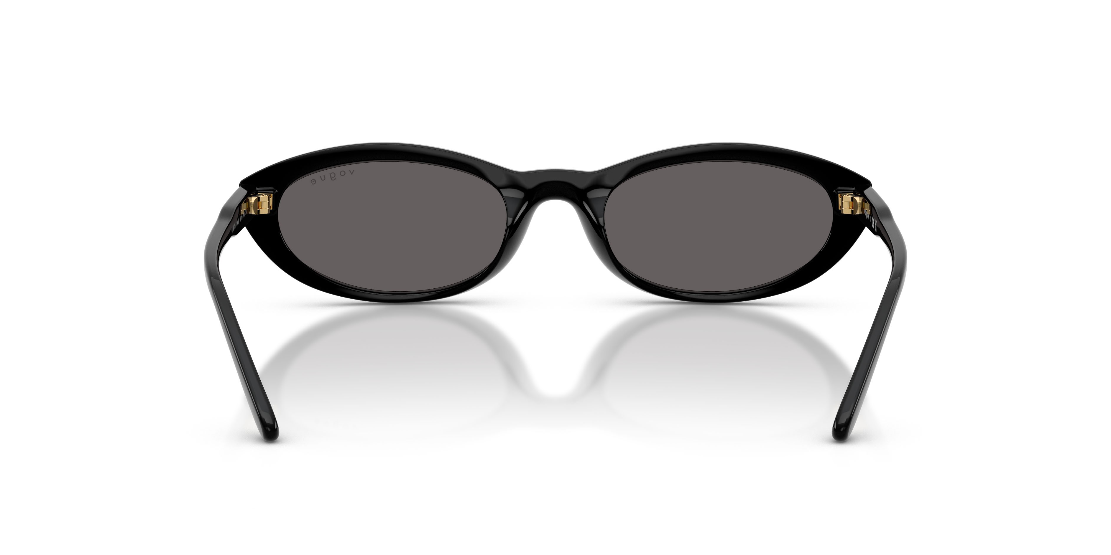 Sunglasses Vogue VO 5697SU (W44/87) color nero shape oval lenses nero/grigio fumo