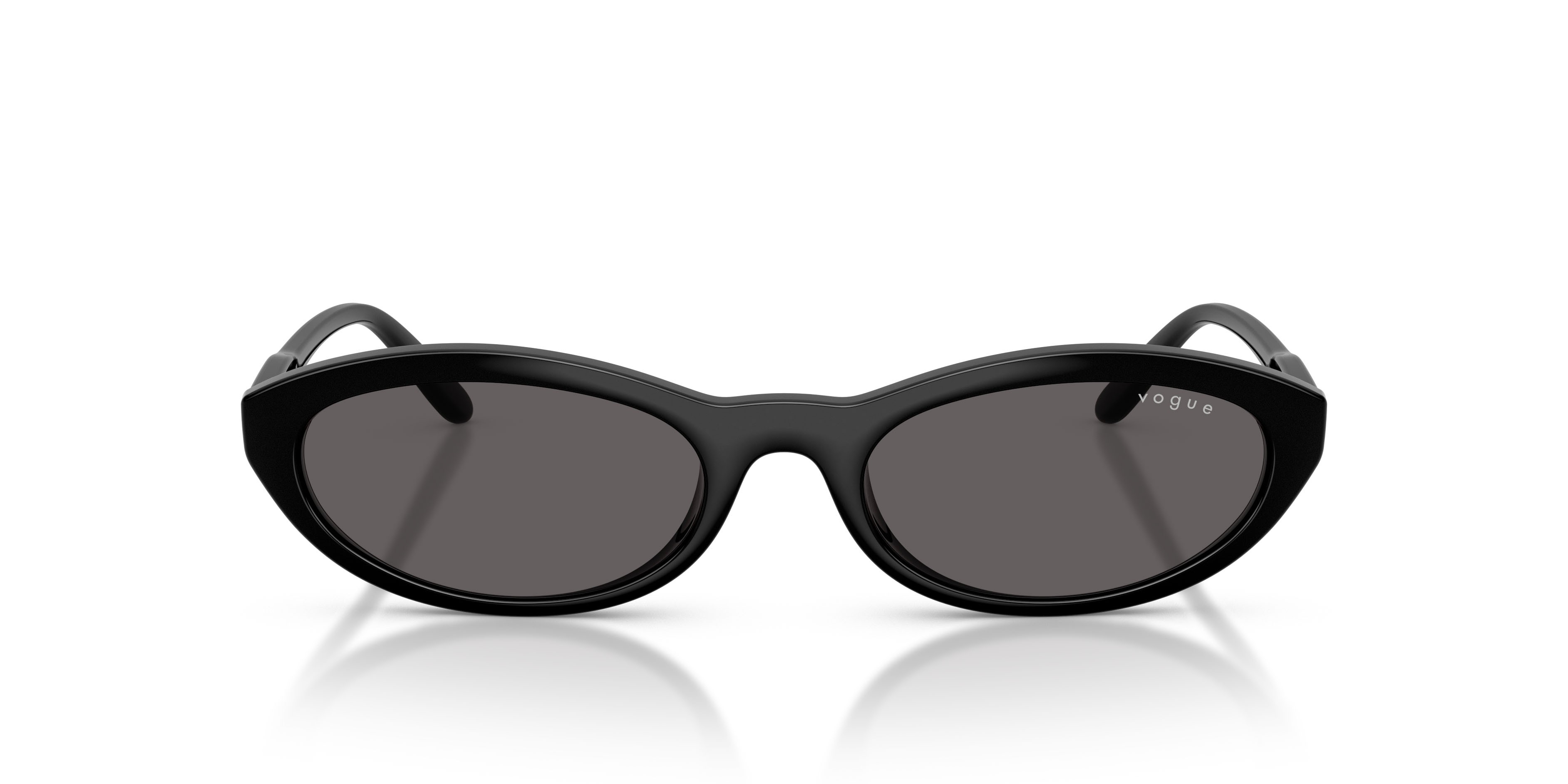 Sunglasses Vogue VO 5697SU (W44/87) color nero shape oval lenses nero/grigio fumo
