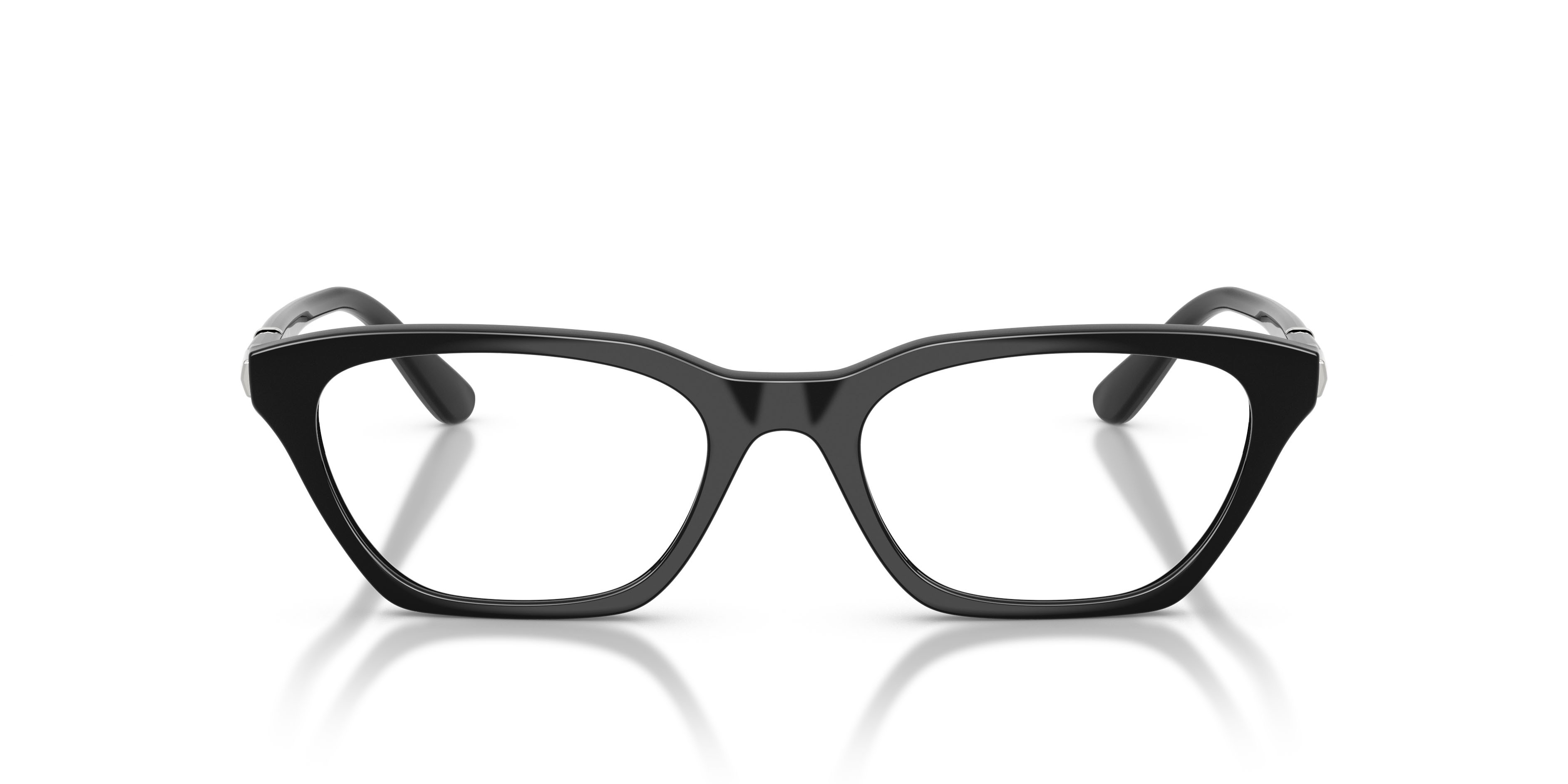 Eyeglasses Vogue VO 5698 (W44) color nero shape cat eye lenses lente demo
