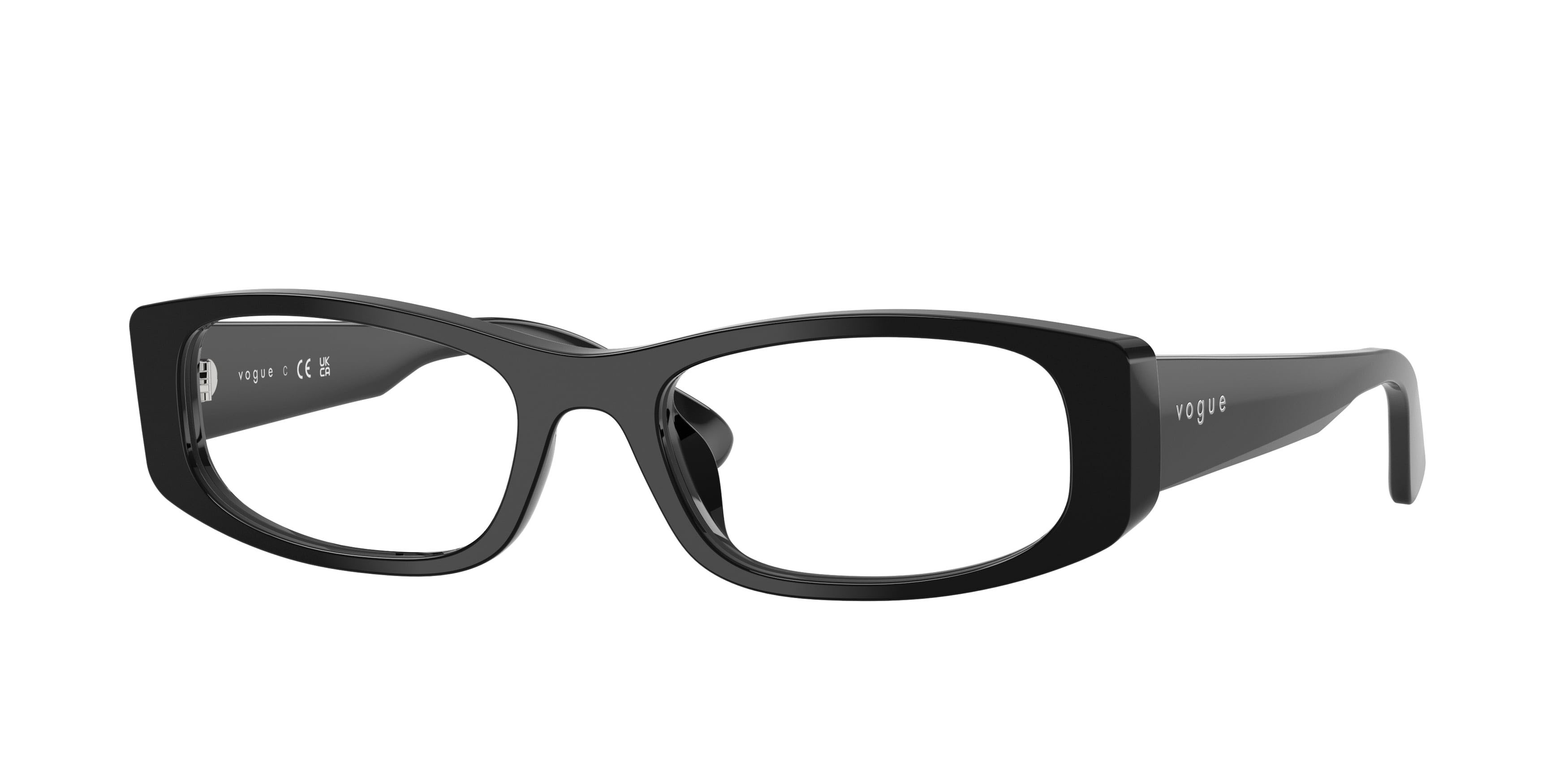 Occhiali da vista Vogue VO 5699U (W44) colore nero forma quadrato lenti lente demo