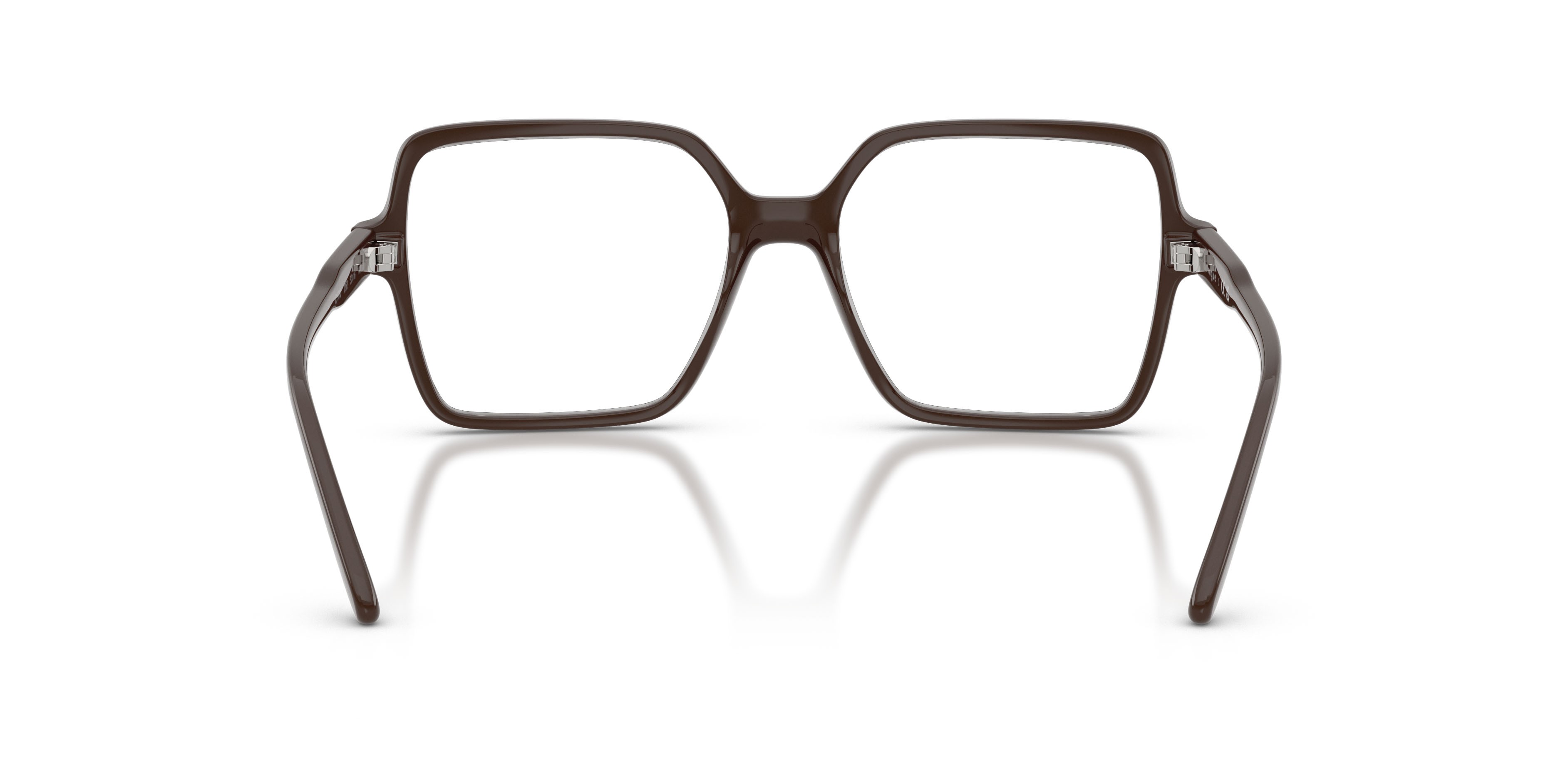 Eyeglasses Vogue VO 5702 (2252) color marrone pieno shape square lenses lente demo