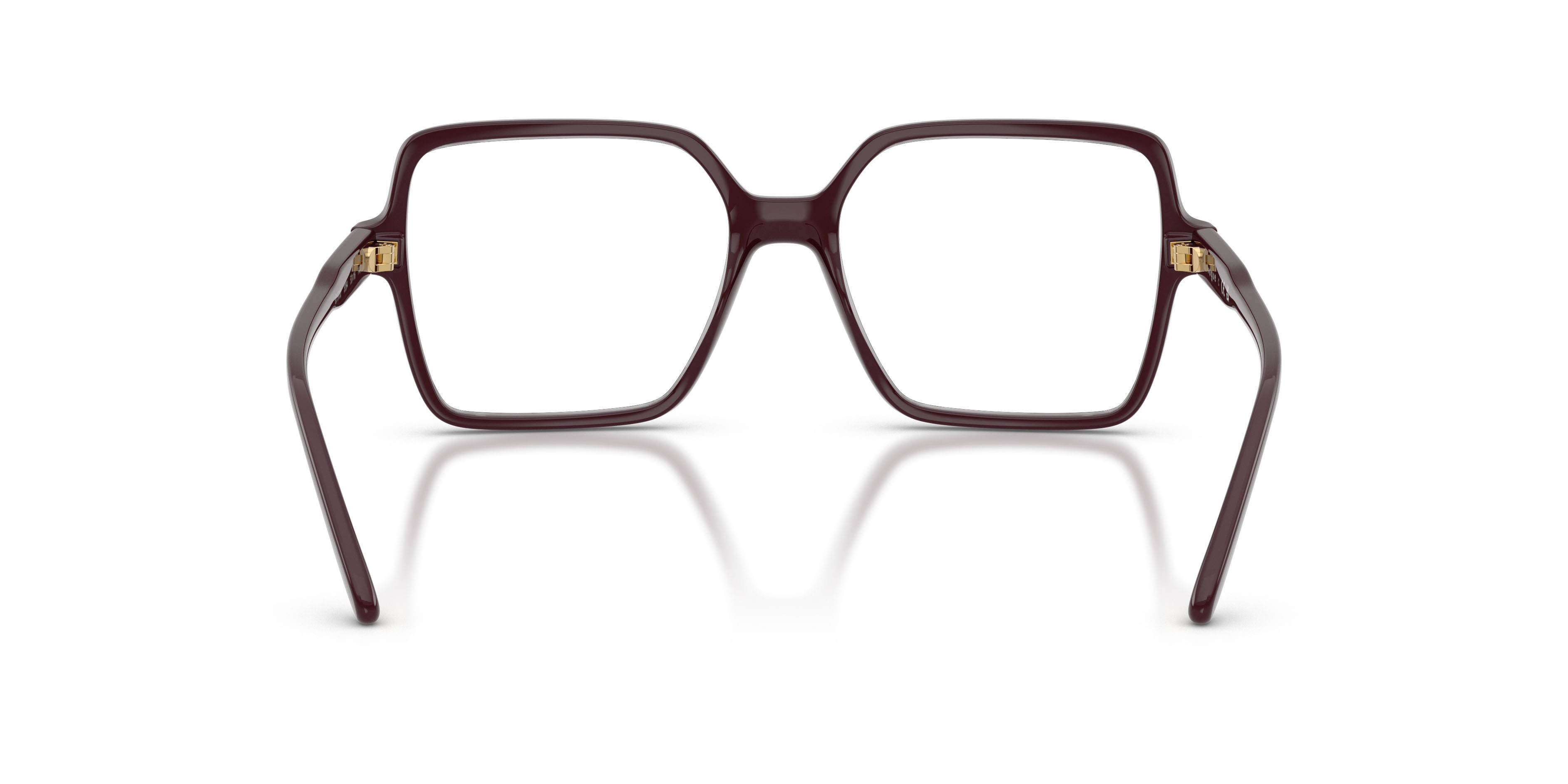 Eyeglasses Vogue VO 5702 (3284) color bordeaux full shape square lenses lente demo