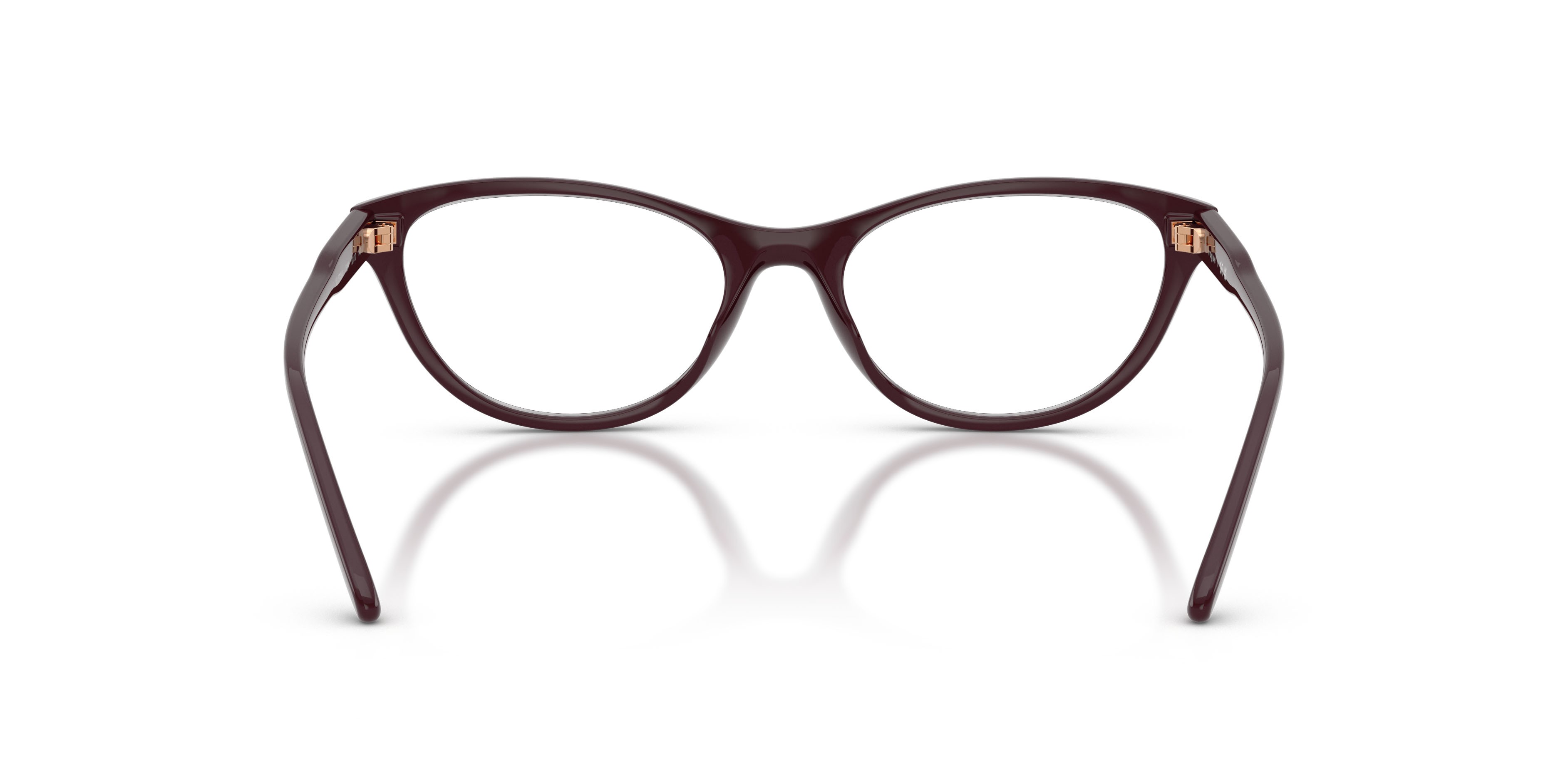 Occhiali da vista Vogue VO 5703U (3284) colore bordeaux full forma ovale lenti lente demo