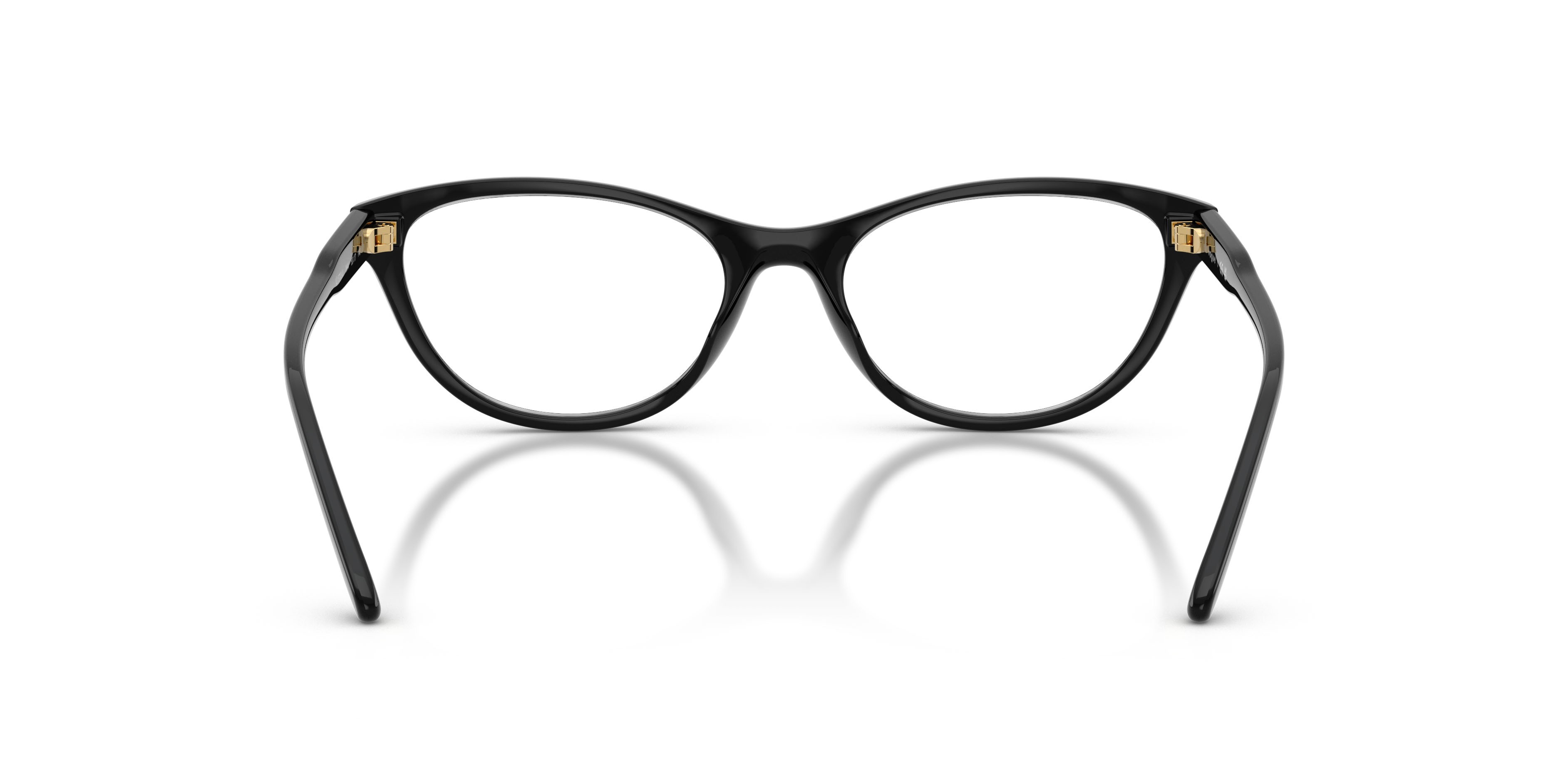 Occhiali da vista Vogue VO 5703U (W44) colore nero forma ovale lenti lente demo