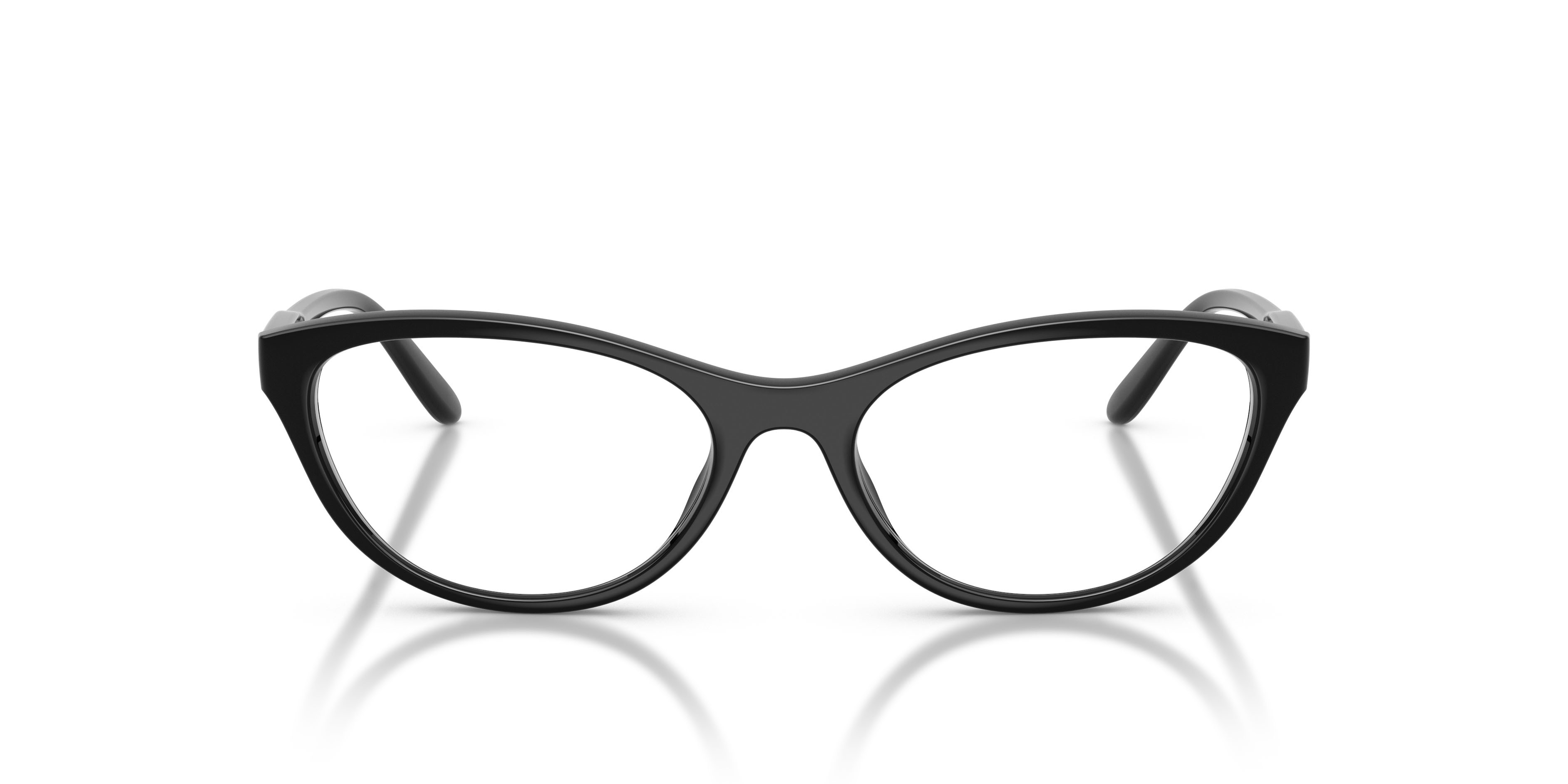 Occhiali da vista Vogue VO 5703U (W44) colore nero forma ovale lenti lente demo