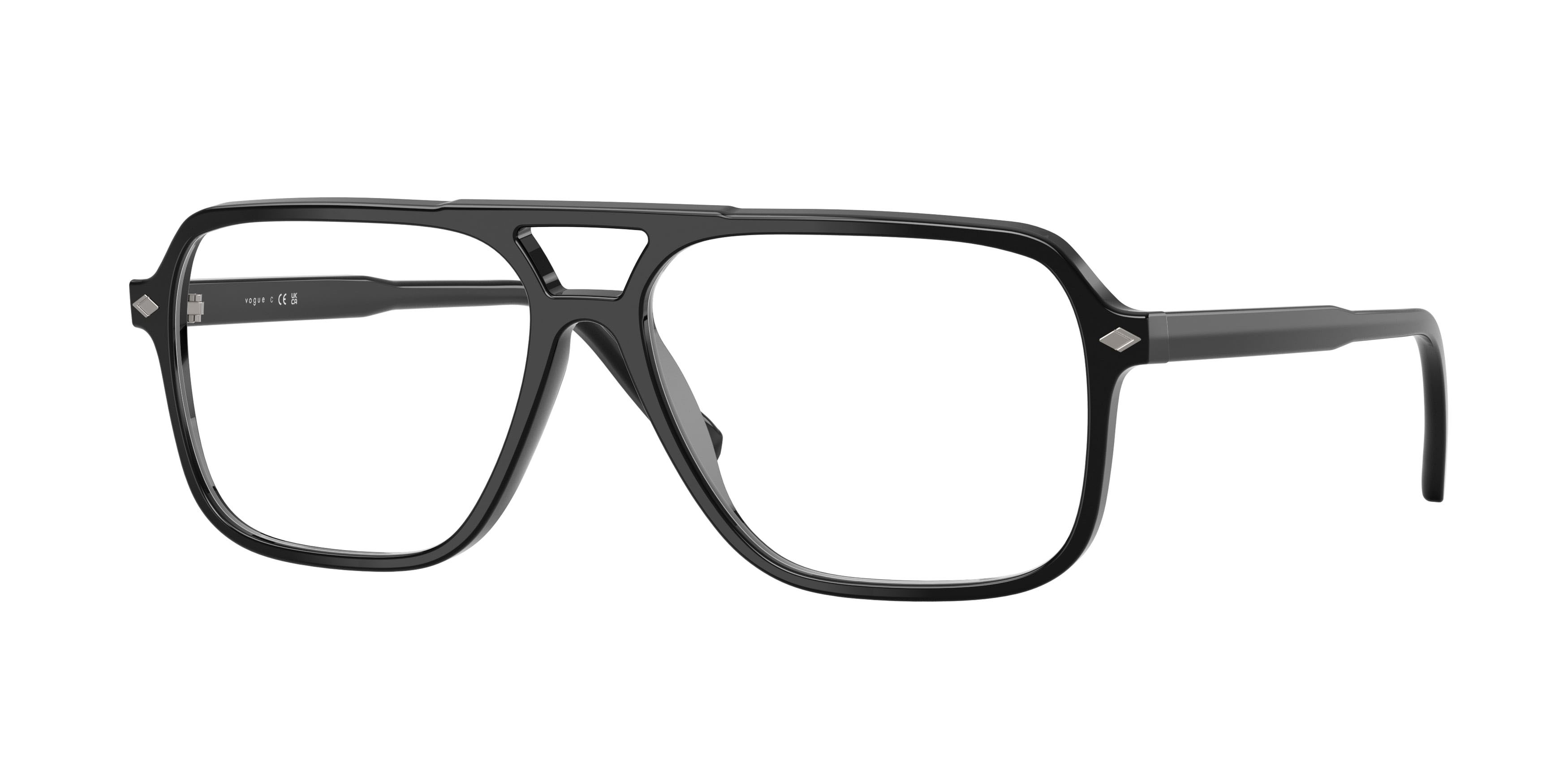 Eyeglasses Vogue VO 5709 (W44) color nero shape square lenses lente demo
