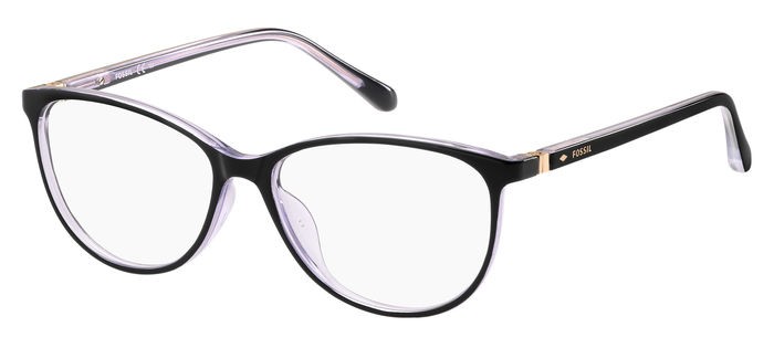 Brillen Fossil FOS 7050 102130 (1X2) farbe black lavander form rund 