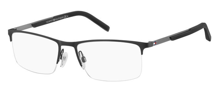 Eyeglasses Tommy Hilfiger TH 1692 102702 (BSC) color black silver shape rectangle 