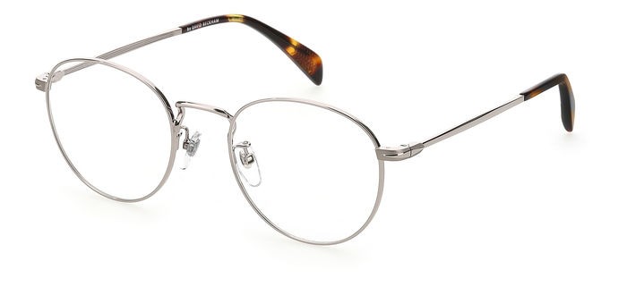 Occhiali da vista David Beckham DB 1015 103423 (6LB) colore ruthenium forma rotondo 