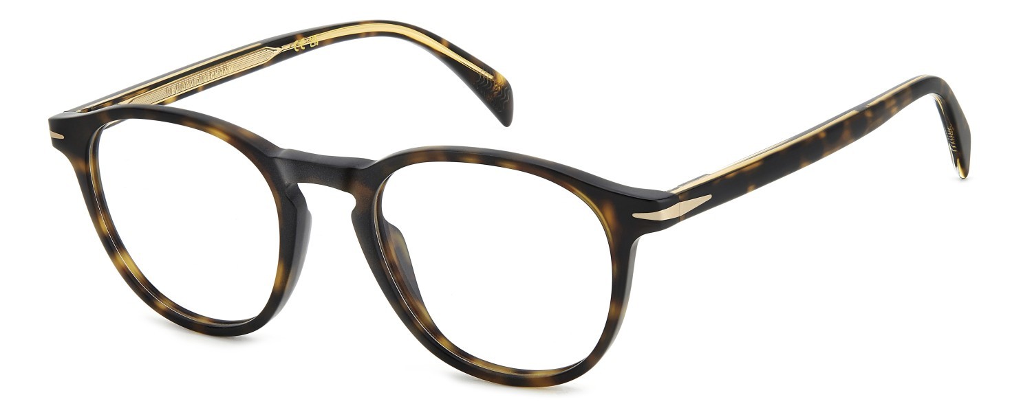 Eyeglasses David Beckham Db 1018 103426 N9P color matte havana shape pantos 