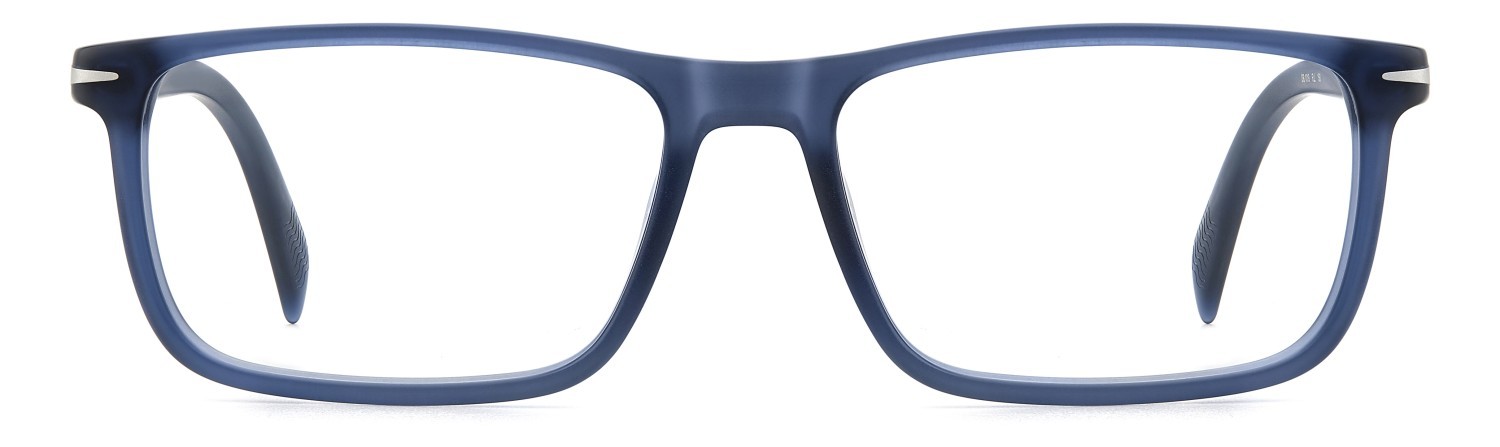 Occhiali da vista David Beckham Db 1019 103427 FLL colore matte blue forma rettangolare 