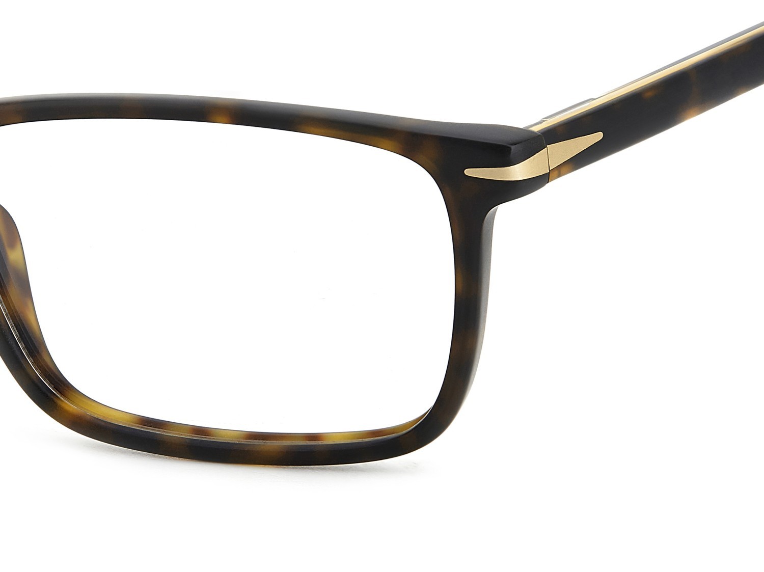 Occhiali da vista David Beckham Db 1019 103427 N9P colore matte havana forma rettangolare 