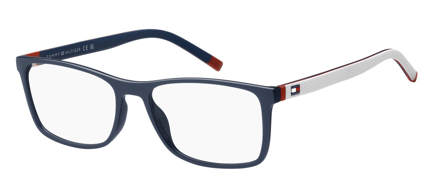 Eyeglasses Tommy Hilfiger Th 1785 103722 0JU color blue white shape rectangle 