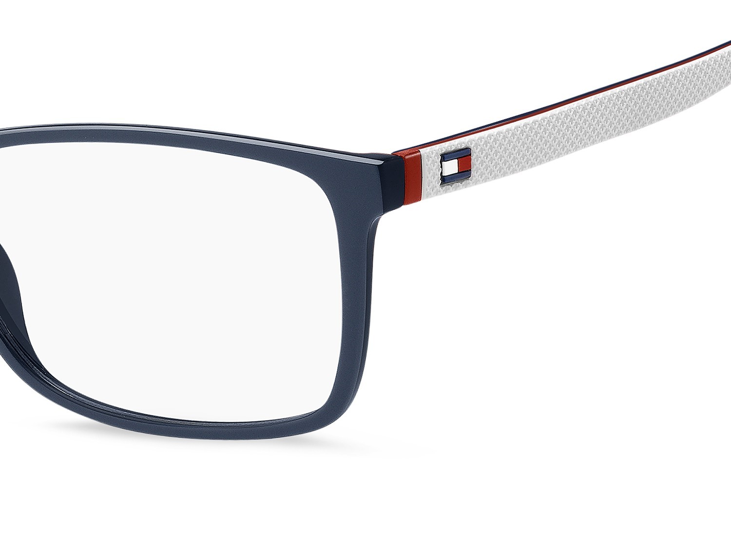 Eyeglasses Tommy Hilfiger Th 1785 103722 0JU color blue white shape rectangle 