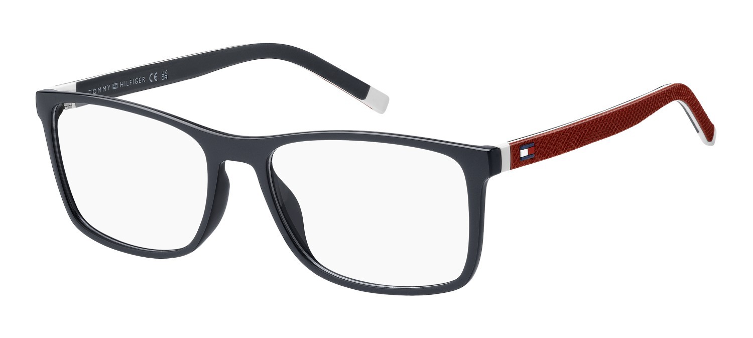 Occhiali da vista Tommy Hilfiger Th 1785 103722 8RU colore blue red forma rettangolare 