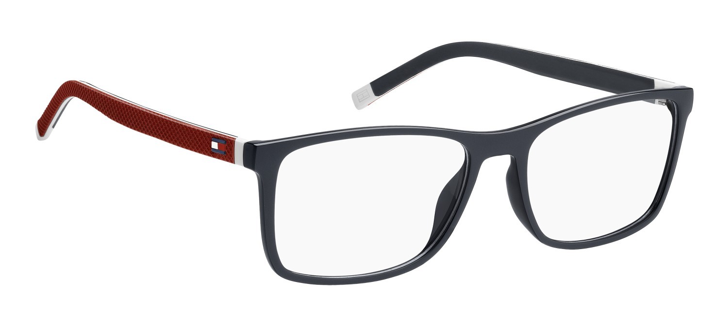 Occhiali da vista Tommy Hilfiger Th 1785 103722 8RU colore blue red forma rettangolare 