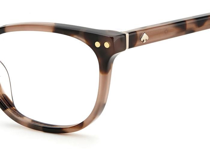 Occhiali da vista Kate Spade RAELYNN 103987 (2IK) colore havana gold forma cat eye 