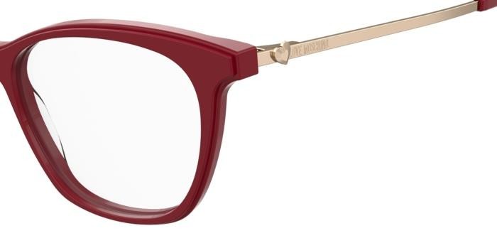 Occhiali da vista Moschino Love Mol579 104531 (C9A) colore red forma cat eye 