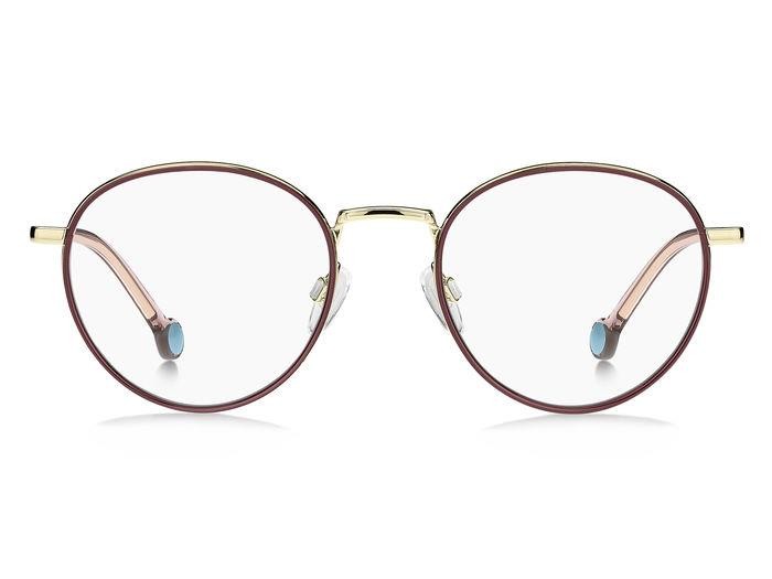 Brillen Tommy Hilfiger TH 1820 104597 (NOA) farbe oro bordeaux form rund 