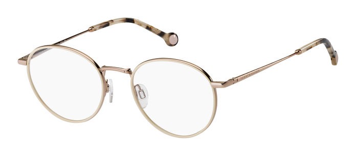 Brillen Tommy Hilfiger TH 1820 104597 (DDB) farbe gold copper form rund 