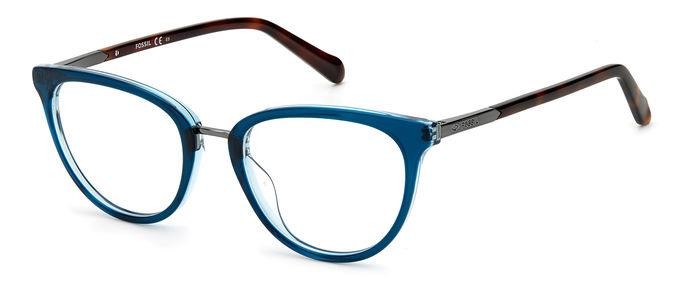 Brillen Fossil FOS 7123 105675 (VGZ) farbe crystal teal form rund 